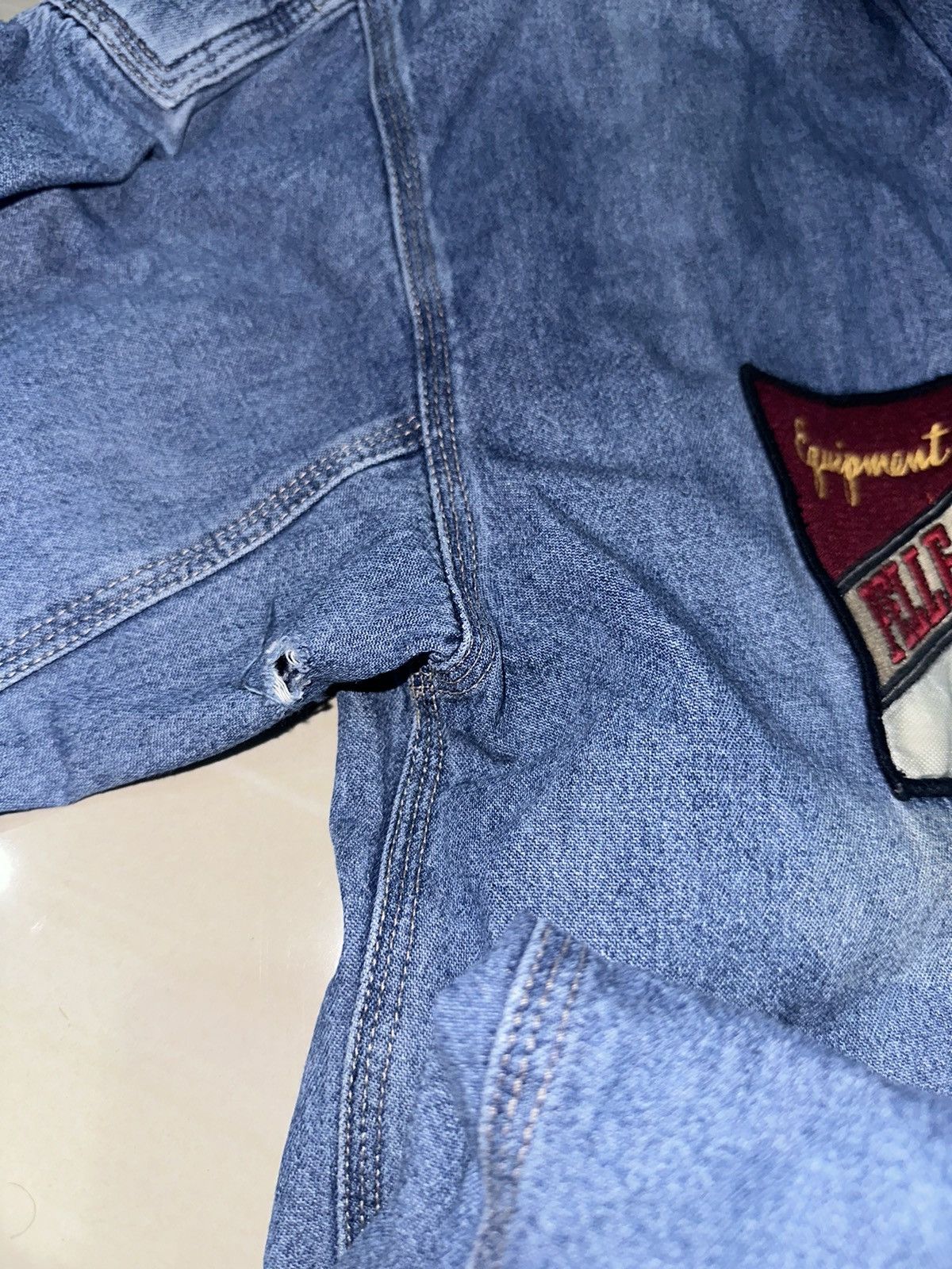 Marc Buchanan × Pelle Pelle × Vintage Vintage Denim Pelle Pelle jacket Size US L / EU 52-54 / 3 - 9 Thumbnail