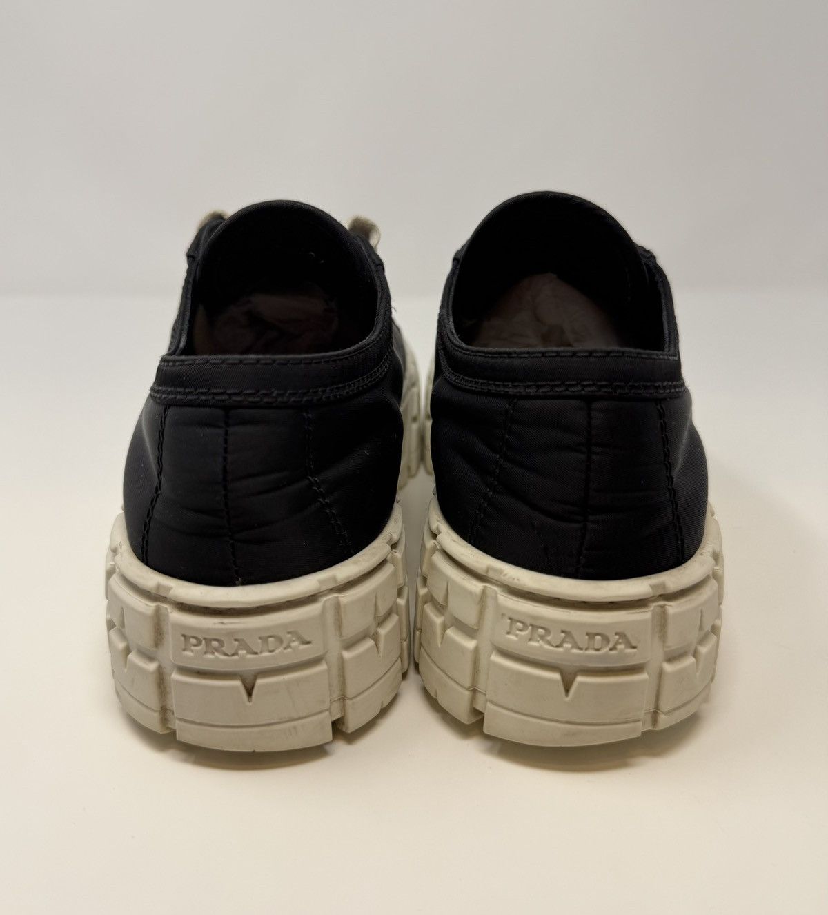 Prada Prada Double Wheel Re-Nylon Sneaker Size US 9.5 / IT 39.5 - 5 Thumbnail