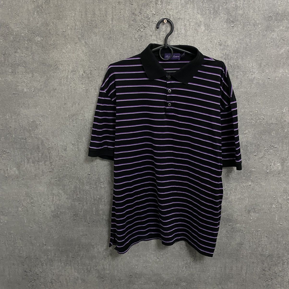 Polo Ralph Lauren Purple Label Striped Polo t-shirt