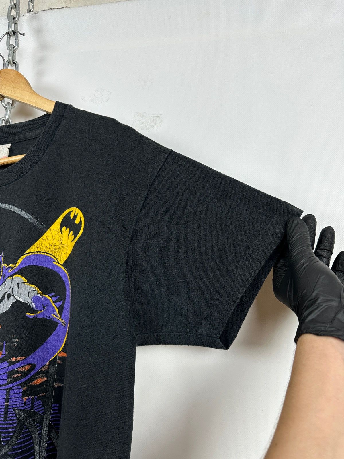 DC Comics 1989 Vintage Batman DC Comics Graphic Single Stitch T-Shirt Size US L / EU 52-54 / 3 - 12 Thumbnail