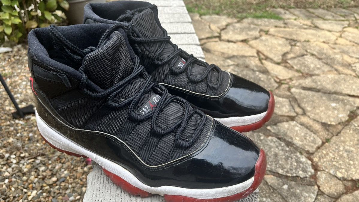 Jordan Brand Jordan 11 Bred-12.5 Size US 12.5 / EU 45-46 - 4 Thumbnail