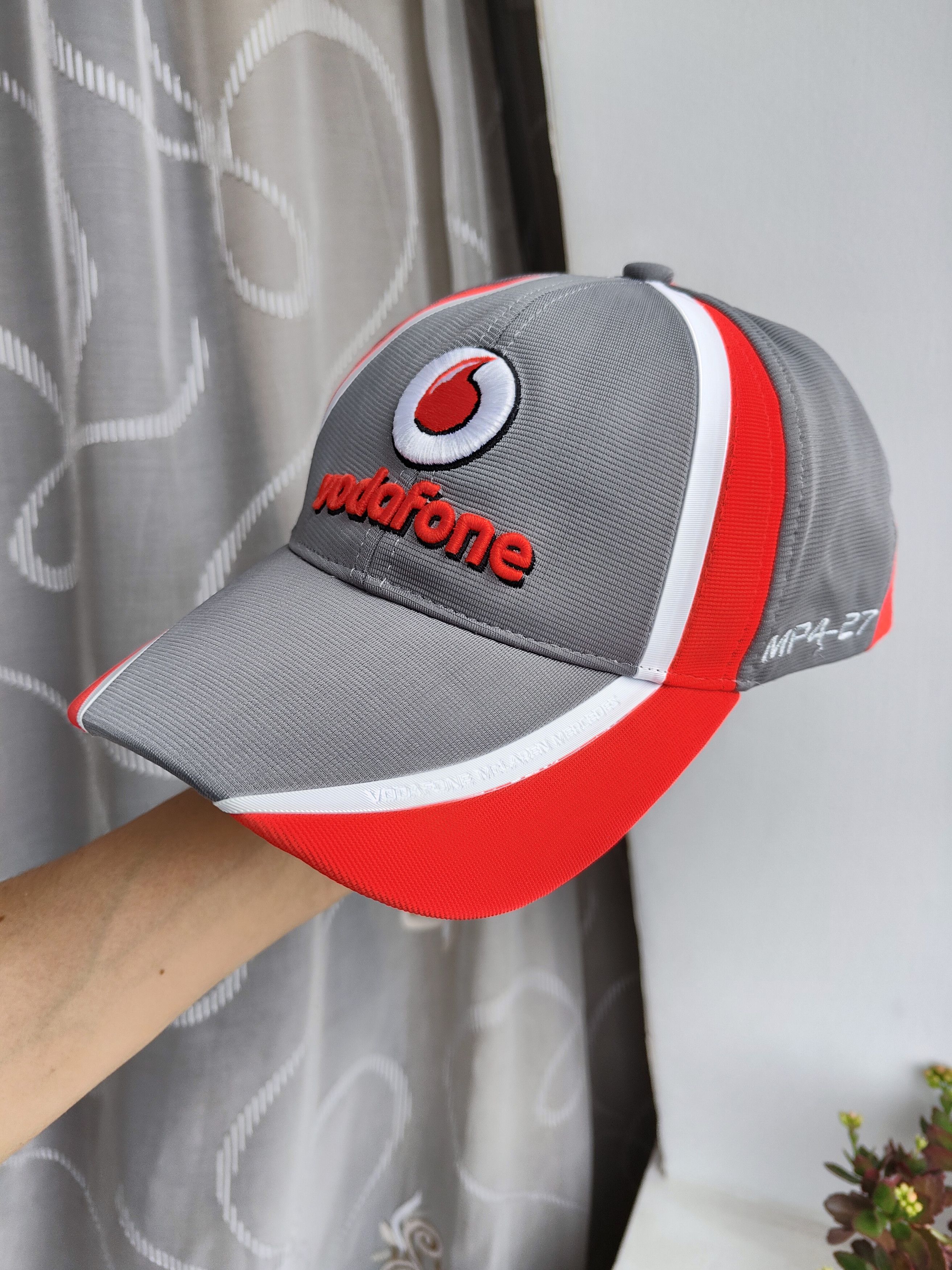 Formula 1 Vodafone McLaren Mercedes MP4-27 F1 Racing Formula 1 Cap Size ONE SIZE - 2 Thumbnail