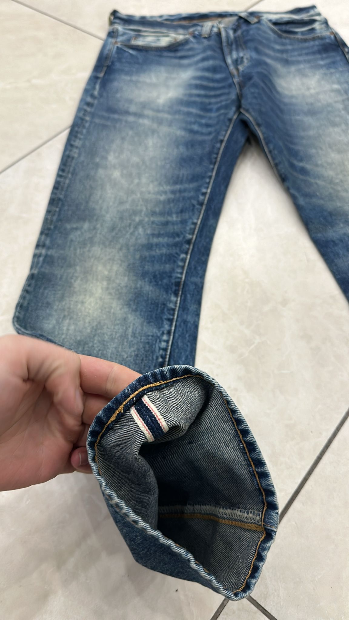 Levi's Vintage Clothing LVC Levi's Vintage Clothing 1954 501XX BigE Selvedge Jeans Size US 32 / EU 48 - 3 Thumbnail