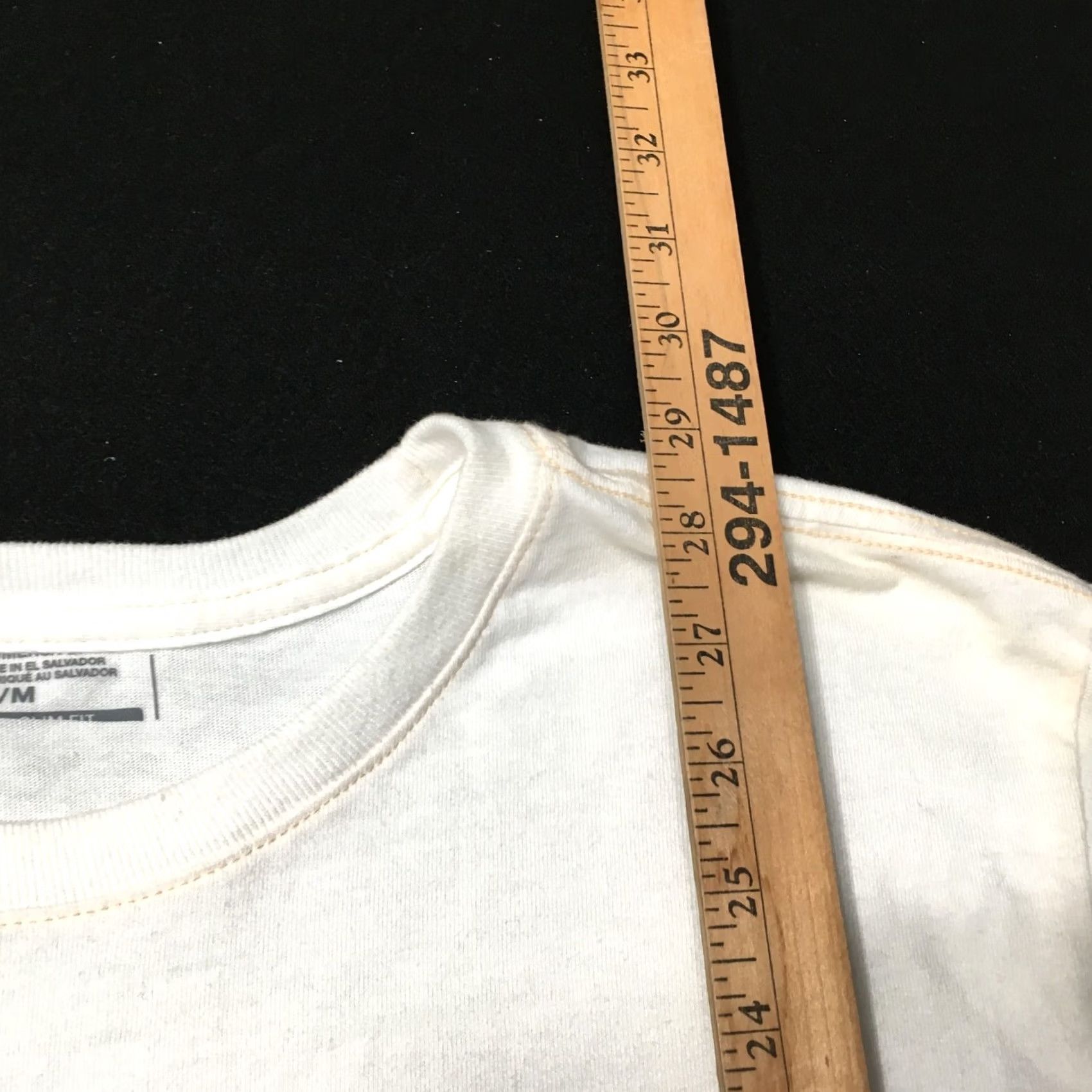 Vintage VINTAGE Young US Long Sleeve Shirt Adult M White USA 90s Size US M / EU 48-50 / 2 - 6 Thumbnail