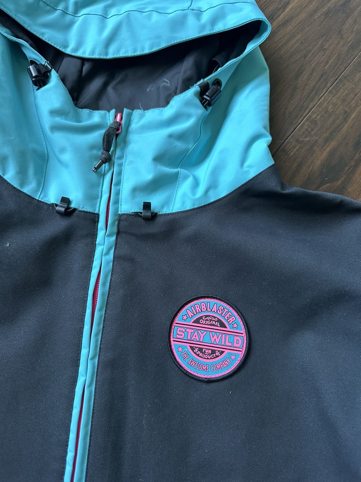 Japanese Brand Blue Snow Shell Jacket (Ski/Snowboard) Size US M / EU 48-50 / 2 - 3 Thumbnail
