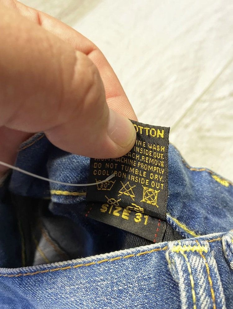 Evisu Vintage Evisu cropped jeans - shorts size 31 Y2k Size US 31 - 7 Thumbnail