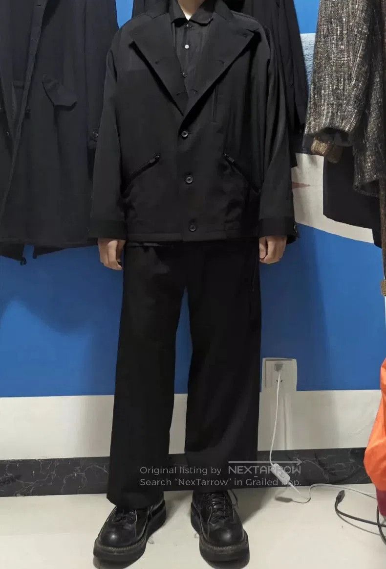 Yohji Yamamoto Yohji Yamamoto Batwing Sleeve Jacket. Size US XL / EU 56 / 4 - 4 Thumbnail