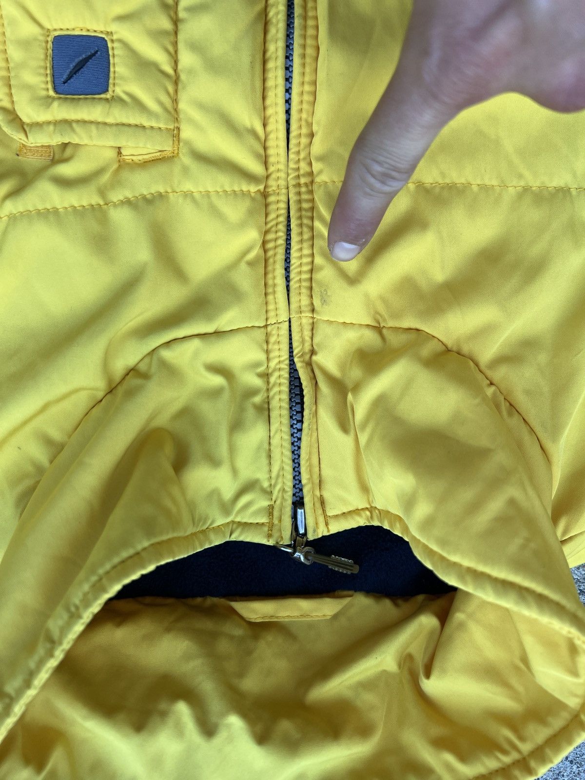 Quiksilver × Vintage Vintage 2000s Quiksilver Windbreaker Fleece 2-1 Vest Jacket Size US L / EU 52-54 / 3 - 7 Thumbnail