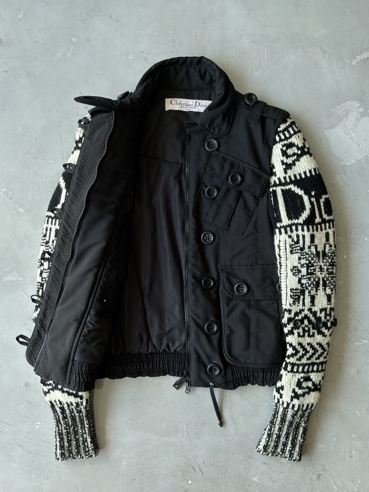 Dior Dior - Galliano Era Hybrid Jacket Size XS / US 0-2 / IT 36-38 - 2 Thumbnail