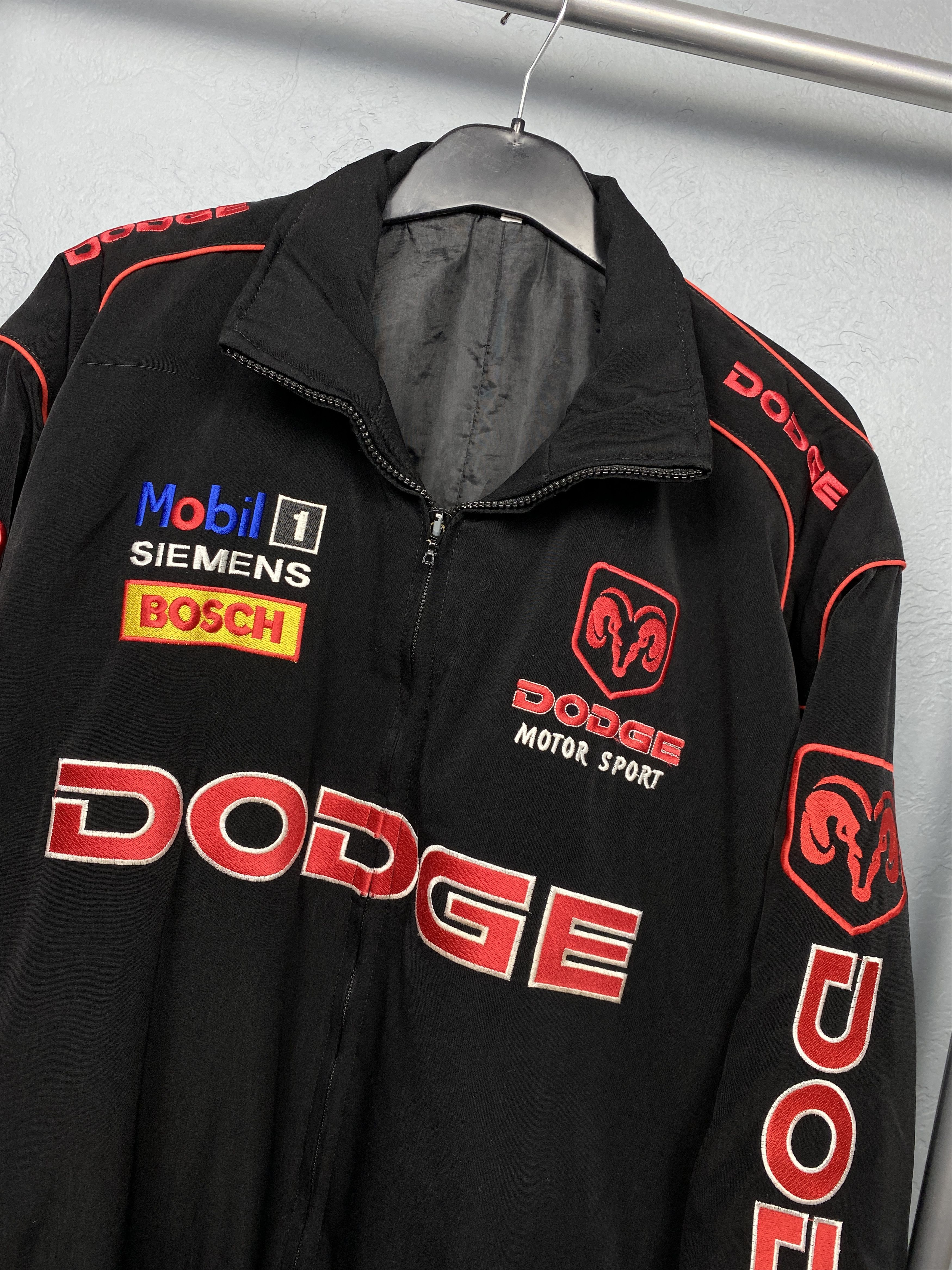 Vintage Dodge Racing Team Vintage Mens Jacket Size US XXL / EU 58 / 5 - 2 Thumbnail