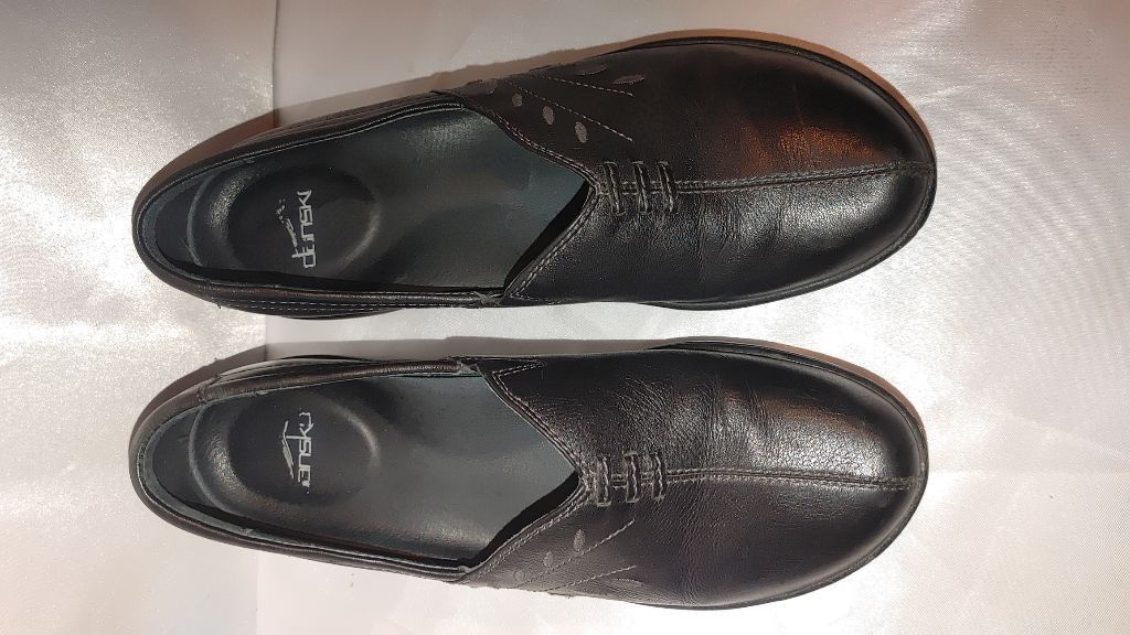 The Unbranded Brand Dansko Abigail Leather Slip Resistant Flat Size 40 Size US 9.5 / IT 39.5 - 5 Thumbnail