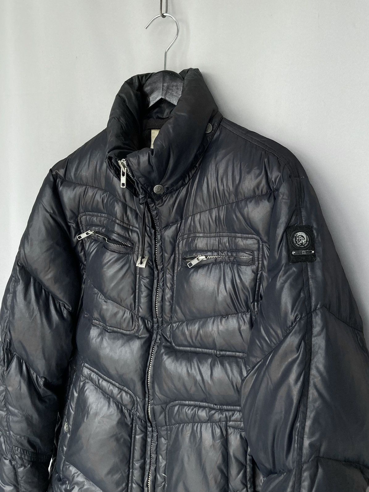 Diesel Vintage Diesel Puffer Down Fill Jacket Size US XL / EU 56 / 4 - 3 Thumbnail