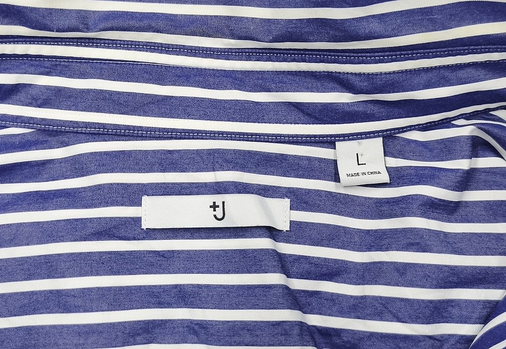 Jil Sander × Uniqlo UNIQLO x JIL SANDER oversized blue stripe Size US L / EU 52-54 / 3 - 3 Thumbnail
