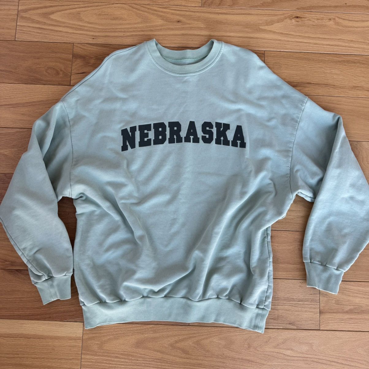 Raf Simons Raf Simons Archive Redux “Nebraska” Cotton Jersey Sweatshirt Size US L / EU 52-54 / 3 - 1 Thumbnail