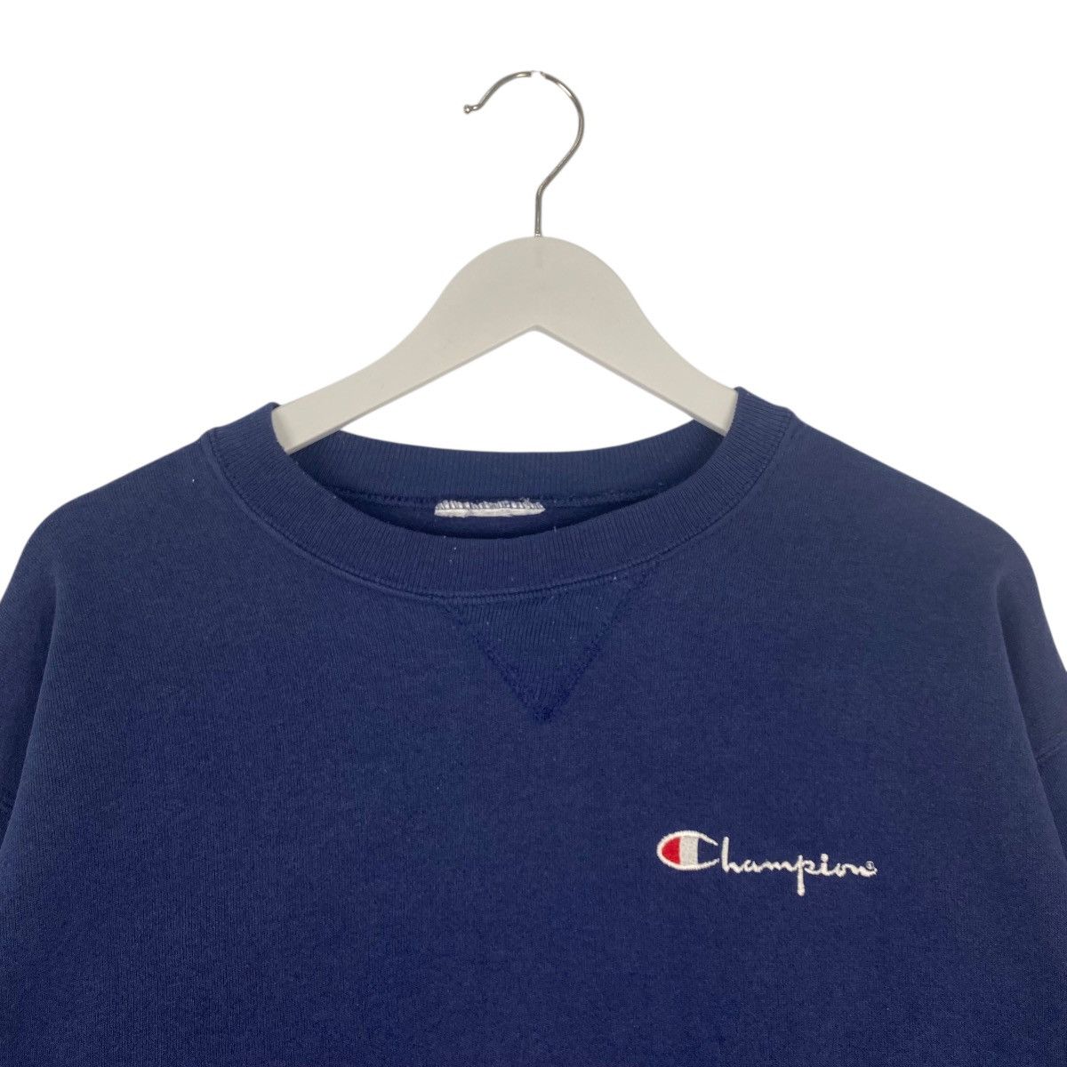 Other Vintage Champion Logo Crewneck Sweatshirt Navy Blue Size US M / EU 48-50 / 2 - 4 Thumbnail