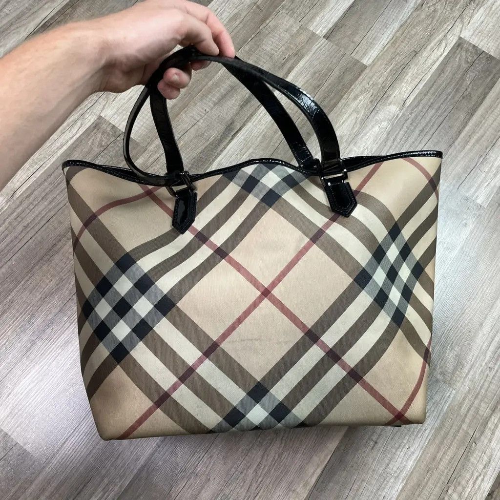 Burberry Burberry Full Pattern Handbag Measurements: 35x30x16cm Size ONE SIZE - 5 Thumbnail