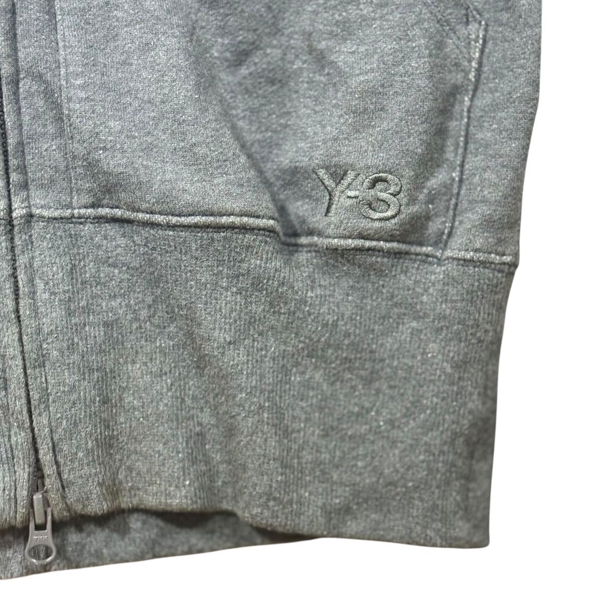 Yohji Yamamoto Y-3 Yohji Yamamoto Adidas Zipper Sweater Hoodie Size S / US 4 / IT 40 - 4 Thumbnail