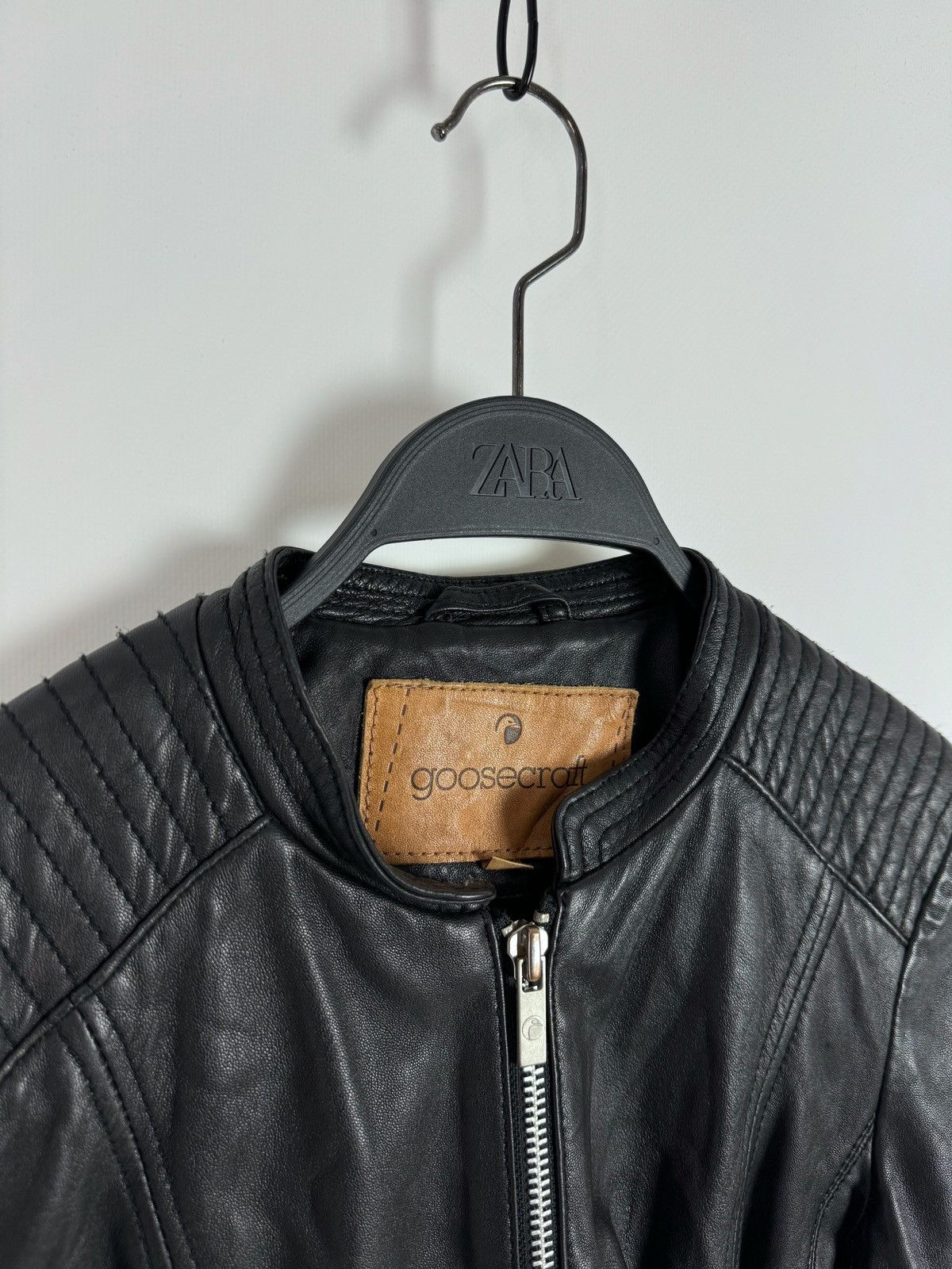 GOOSECRAFT Women’s Goosecraft Leather Jacket Size S / US 4 / IT 40 - 5 Thumbnail