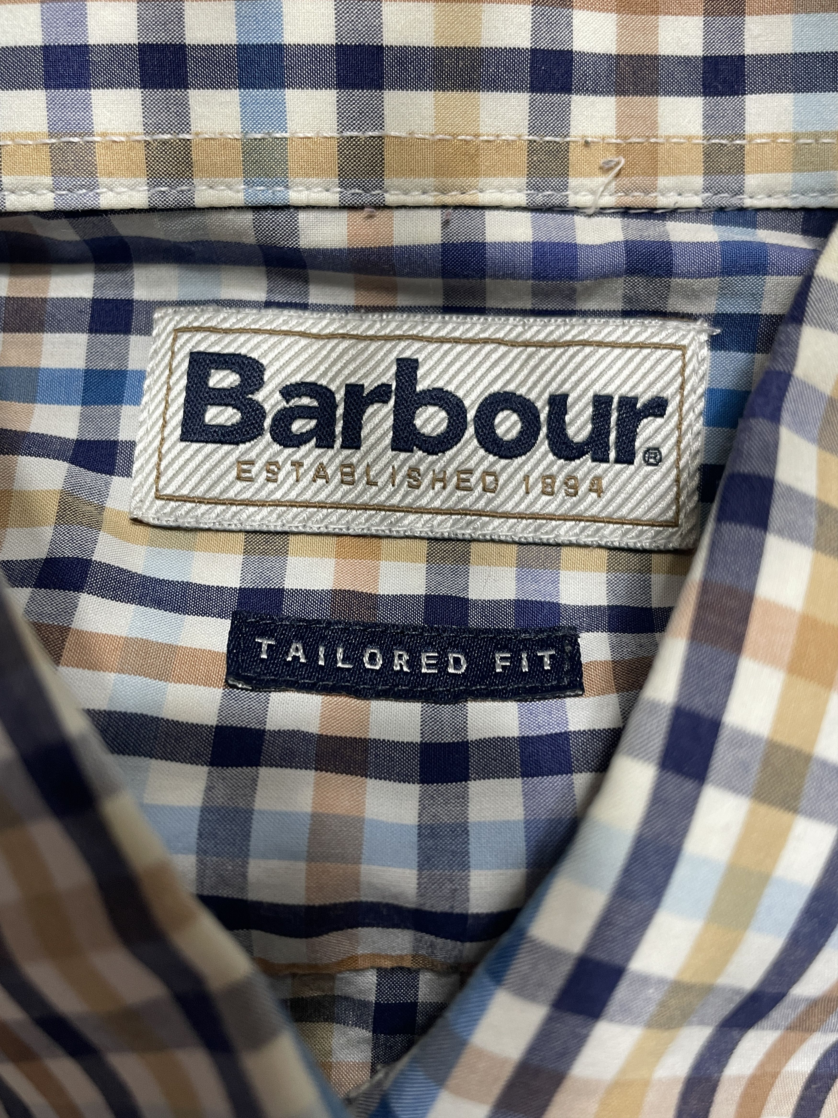 Barbour Barbour Luxury Checkered Shirt Button Up Elegant Size US S / EU 44-46 / 1 - 3 Thumbnail