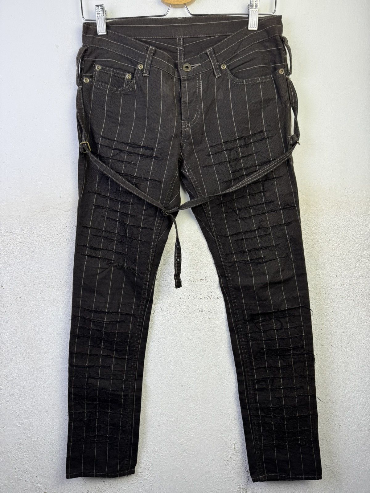 Hysteric Glamour Hysteric Glamour Distressed Design Bondage Pants Size 30" / US 8 / IT 44 - 1 Thumbnail