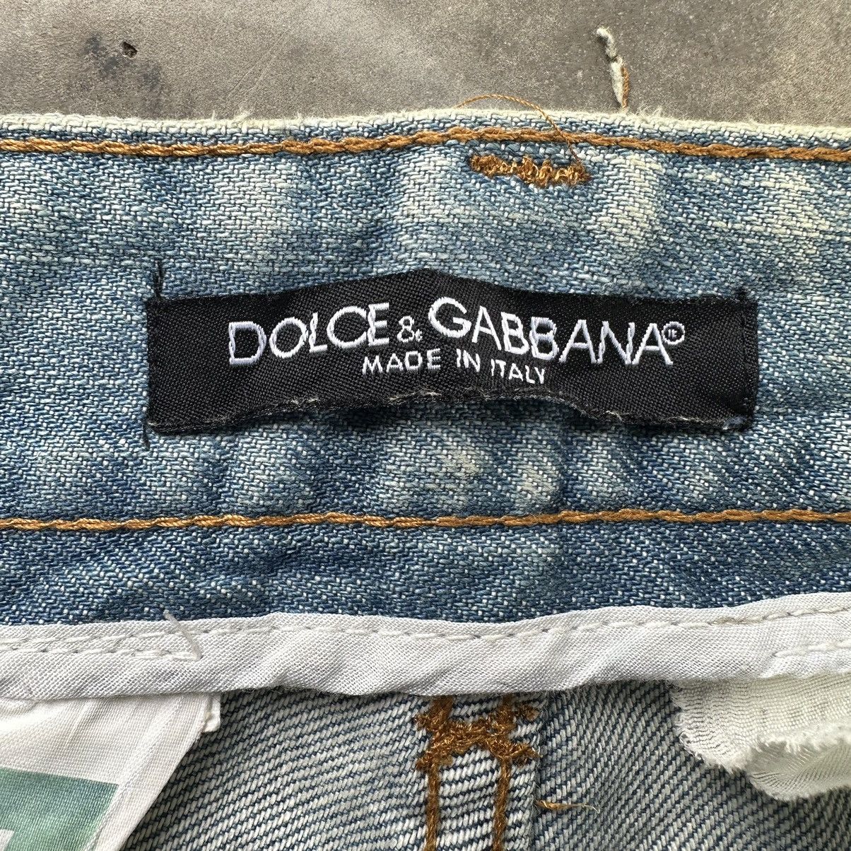 Dolce & Gabbana Vintage Dolce & Gabbana Rare Faded Sex Embroidery Jean Pant Size US 34 / EU 50 - 7 Thumbnail