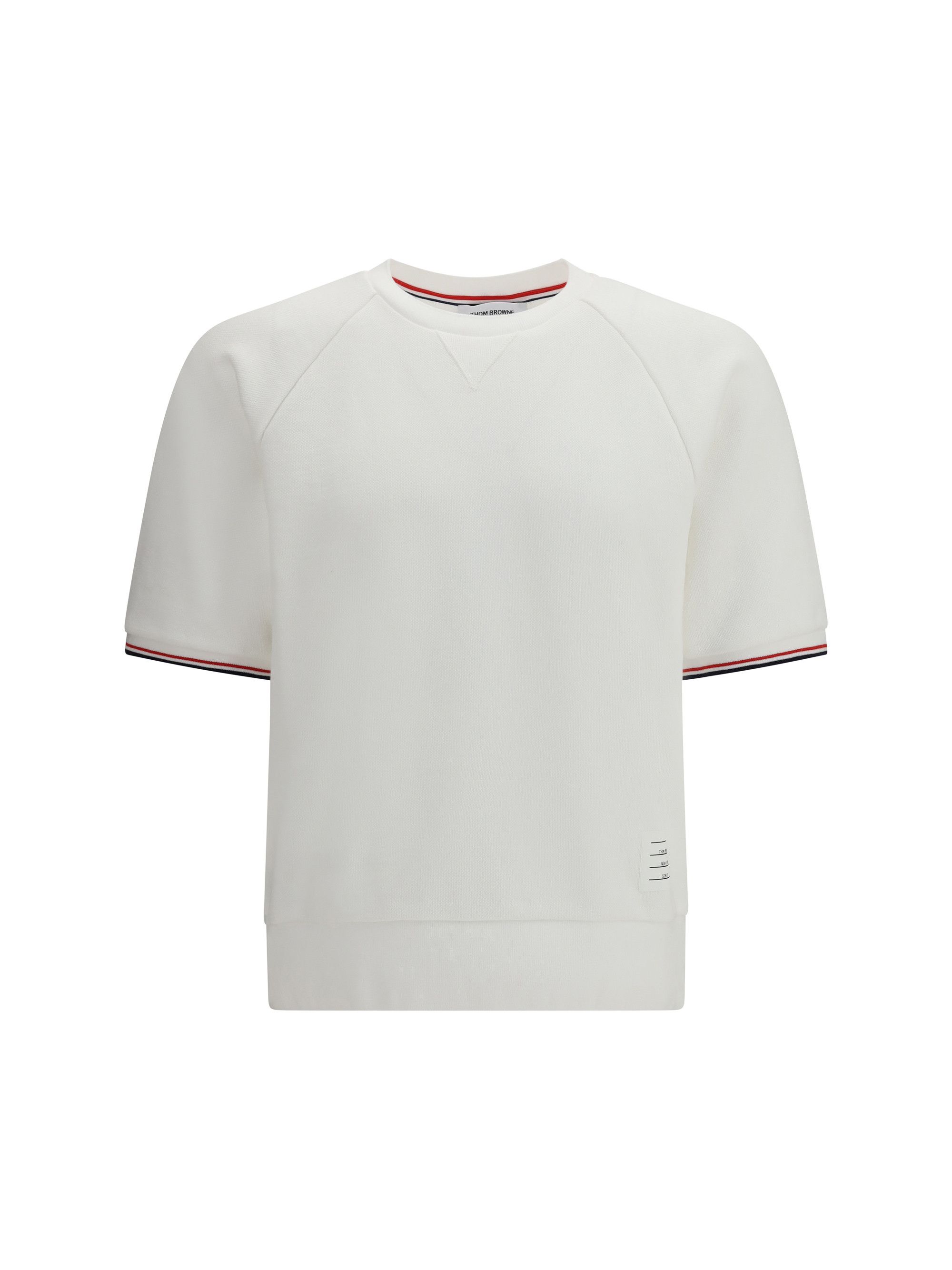 Thom Browne Short-sleeved Sweatshirt Size US L / EU 52-54 / 3 - 1 Thumbnail