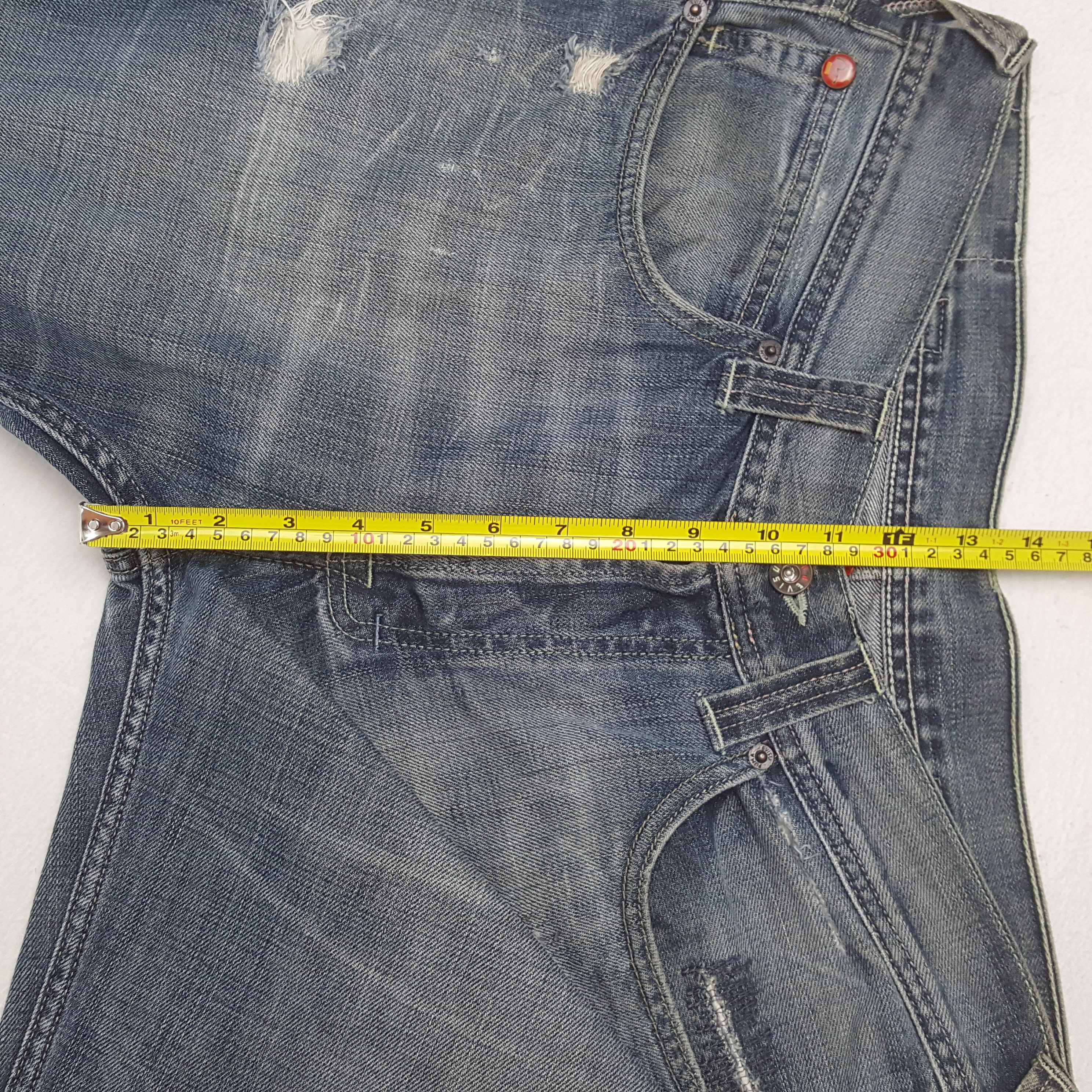 Evisu Evisu x Puma Japanese Brand Custom Daicock Jeans RR27 Size US 34 / EU 50 - 8 Thumbnail
