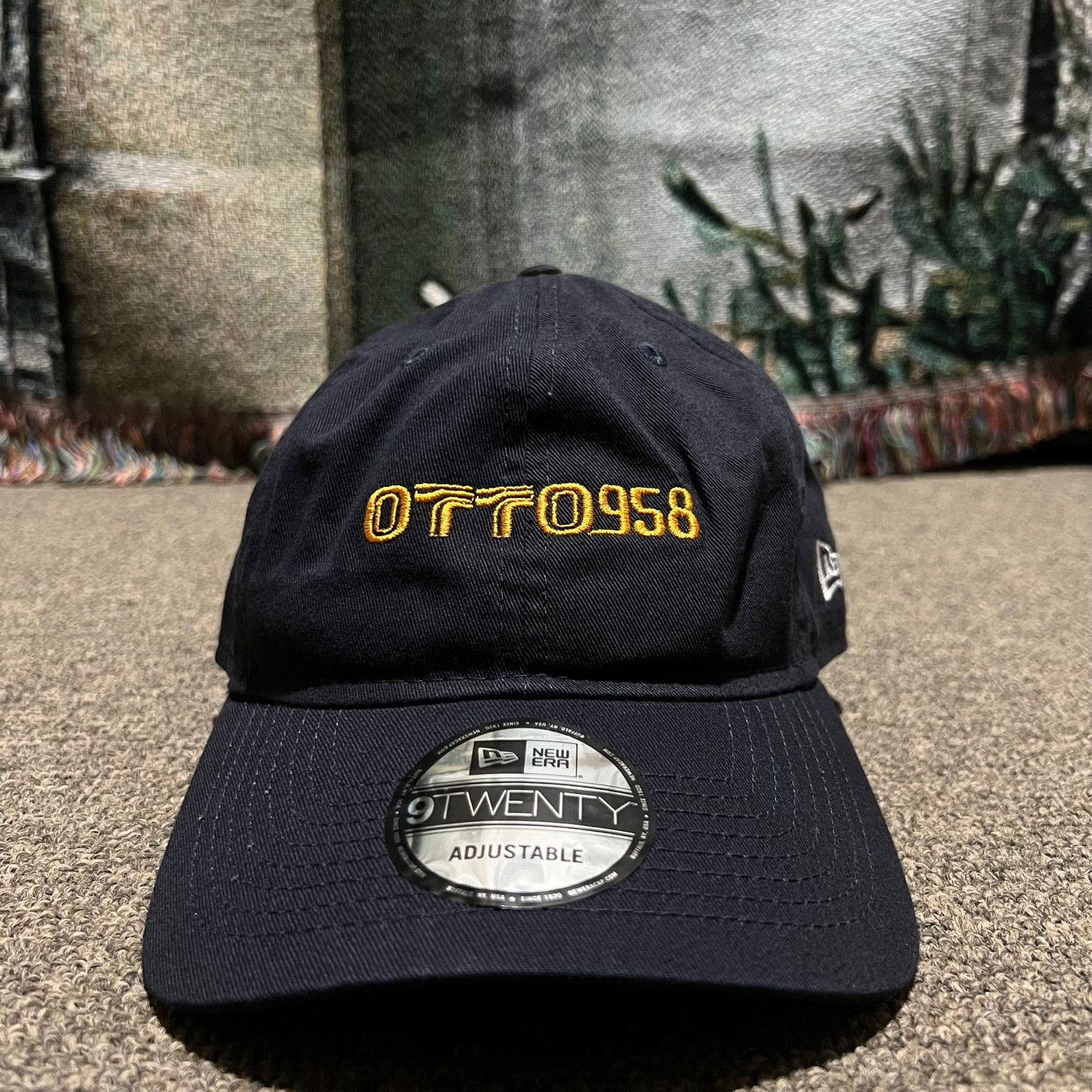 OTTO 958 OTTO958 logo ball cap dark navy Size ONE SIZE - 2 Thumbnail