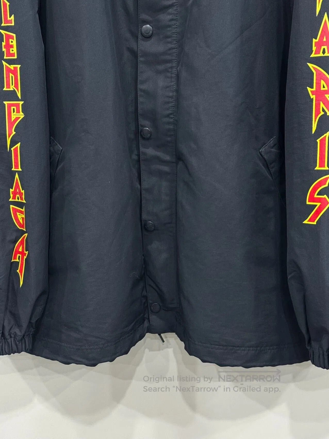 Balenciaga Balenciaga Lightning Letter Hoodie Windbreaker Jacket. Size US L / EU 52-54 / 3 - 4 Thumbnail