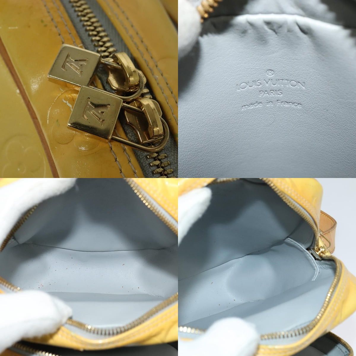 Louis Vuitton LOUIS VUITTON Monogram Vernis Wooster Shoulder Bag Gris Size ONE SIZE - 11 Thumbnail