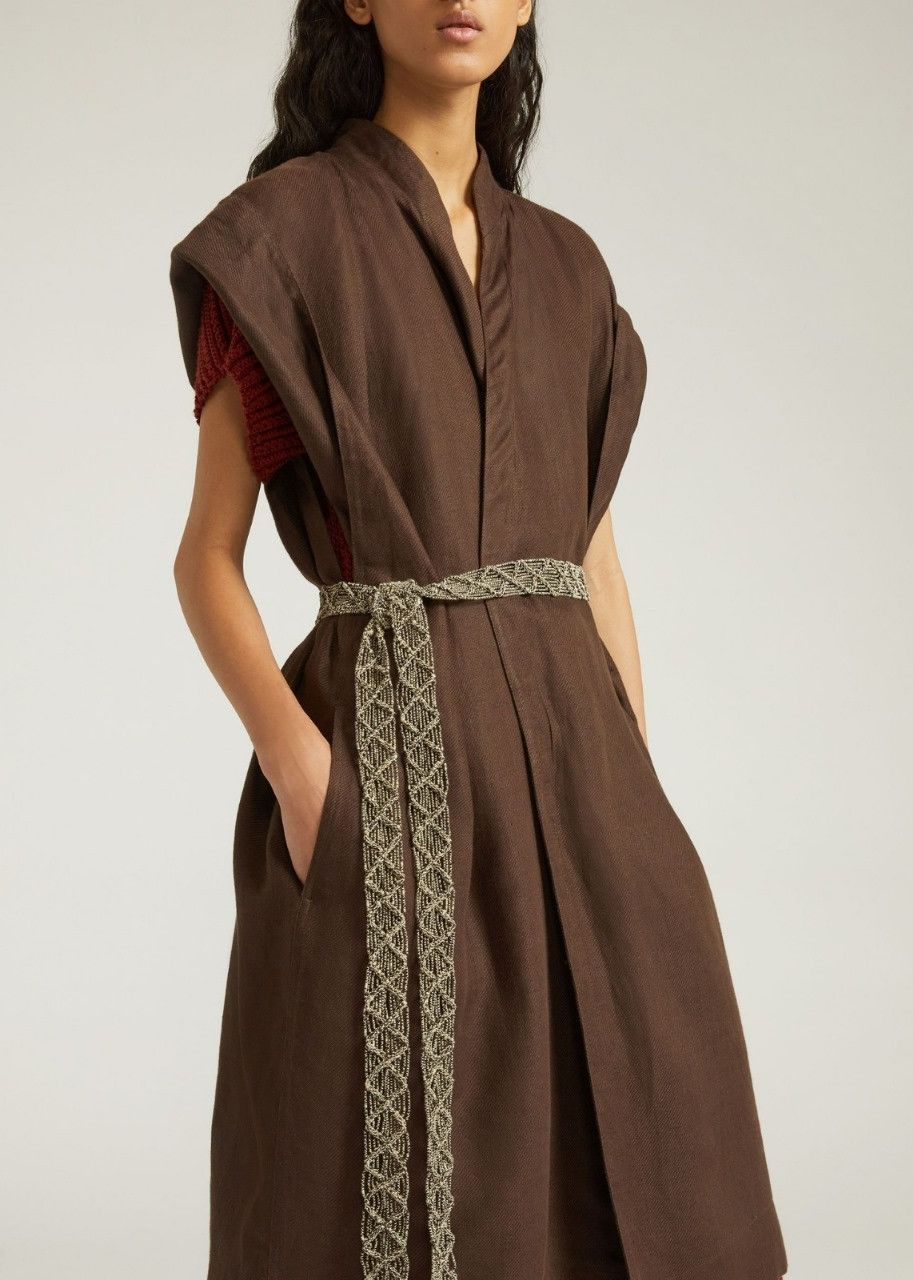 Loro Piana o1srvl11e0524 Vests in Coffee Size L / US 10 / IT 46 - 2 Thumbnail