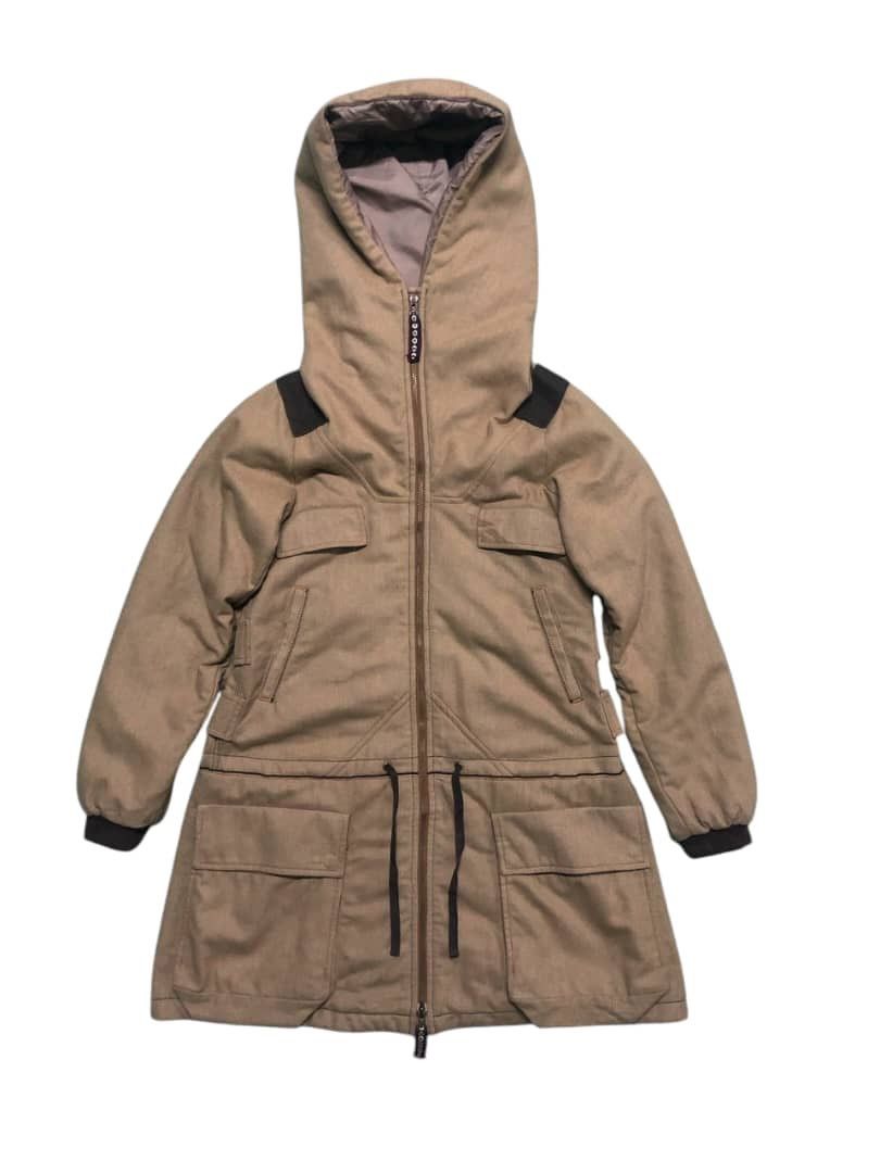 Marithe + Francois Girbaud Vintage Marithe Francois Girbaud Bondage Hooded Wool Jacket Size US S / EU 44-46 / 1 - 1 Thumbnail