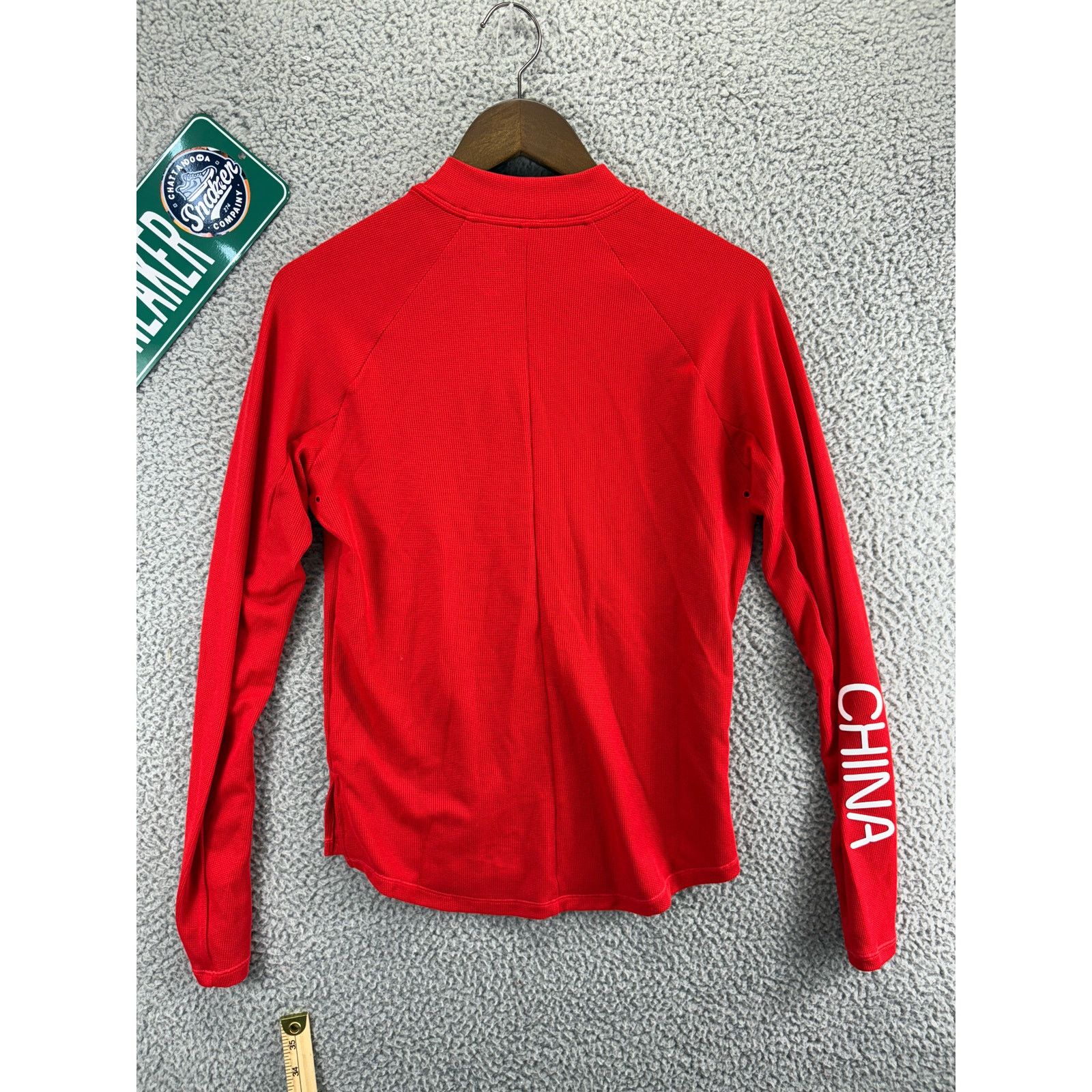 Nike Nike x China Team Olympics Long Sleeve Sweatshirt Mens Small Size US S / EU 44-46 / 1 - 8 Thumbnail