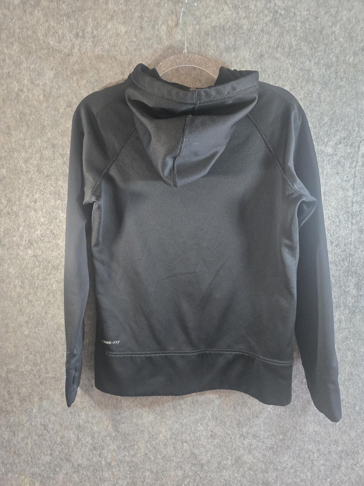 Nike Nike Oregon Ducks Therma-FIT Full Zip Hoodie Black Size ONE SIZE - 6 Thumbnail