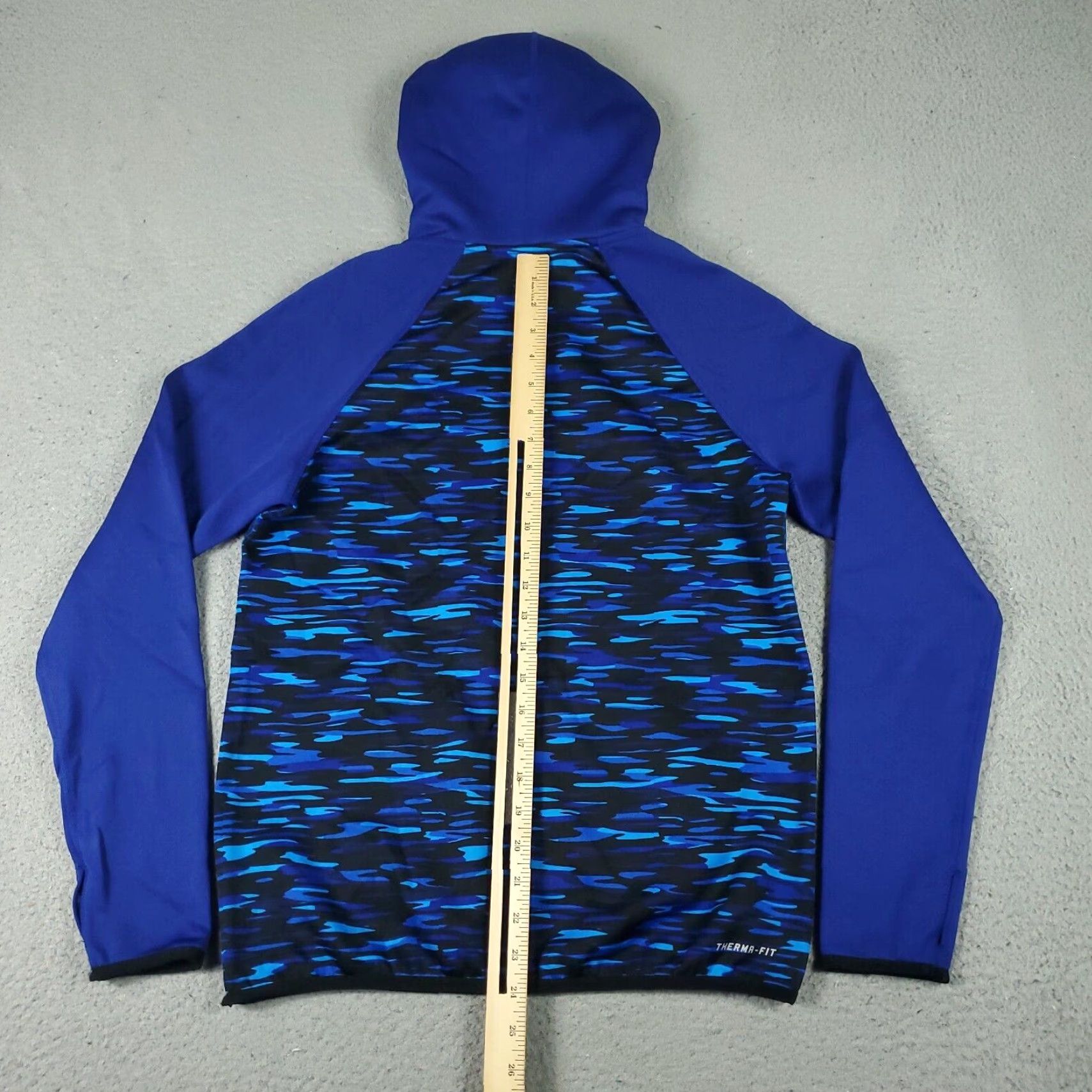 Nike Nike Sweater Womens Small Blue Swoosh Pullover Hoodie Sweatshirt Ladies Size S / US 4 / IT 40 - 6 Thumbnail