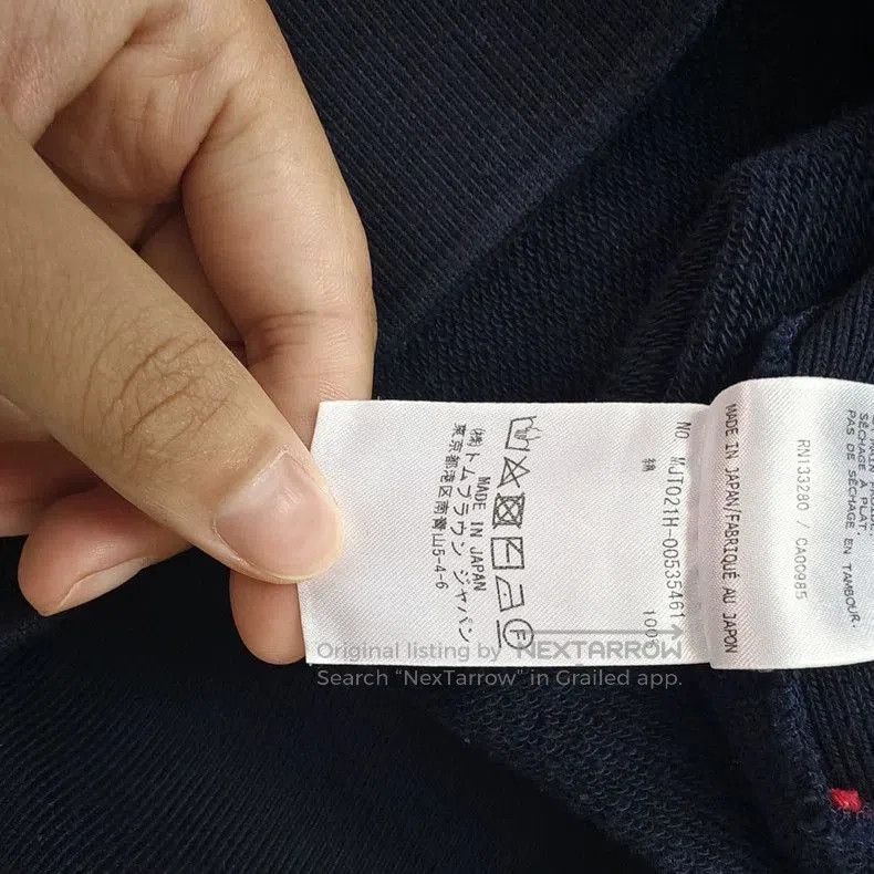 Thom Browne Thom Browne Classic Sweatshirt . Size US L / EU 52-54 / 3 - 8 Thumbnail