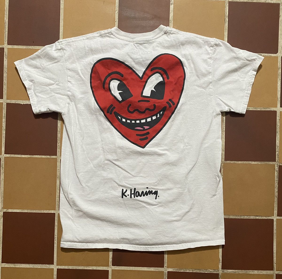 Keith Haring Keith Haring Heart T-Shirt Medium Size US M / EU 48-50 / 2 - 3 Thumbnail