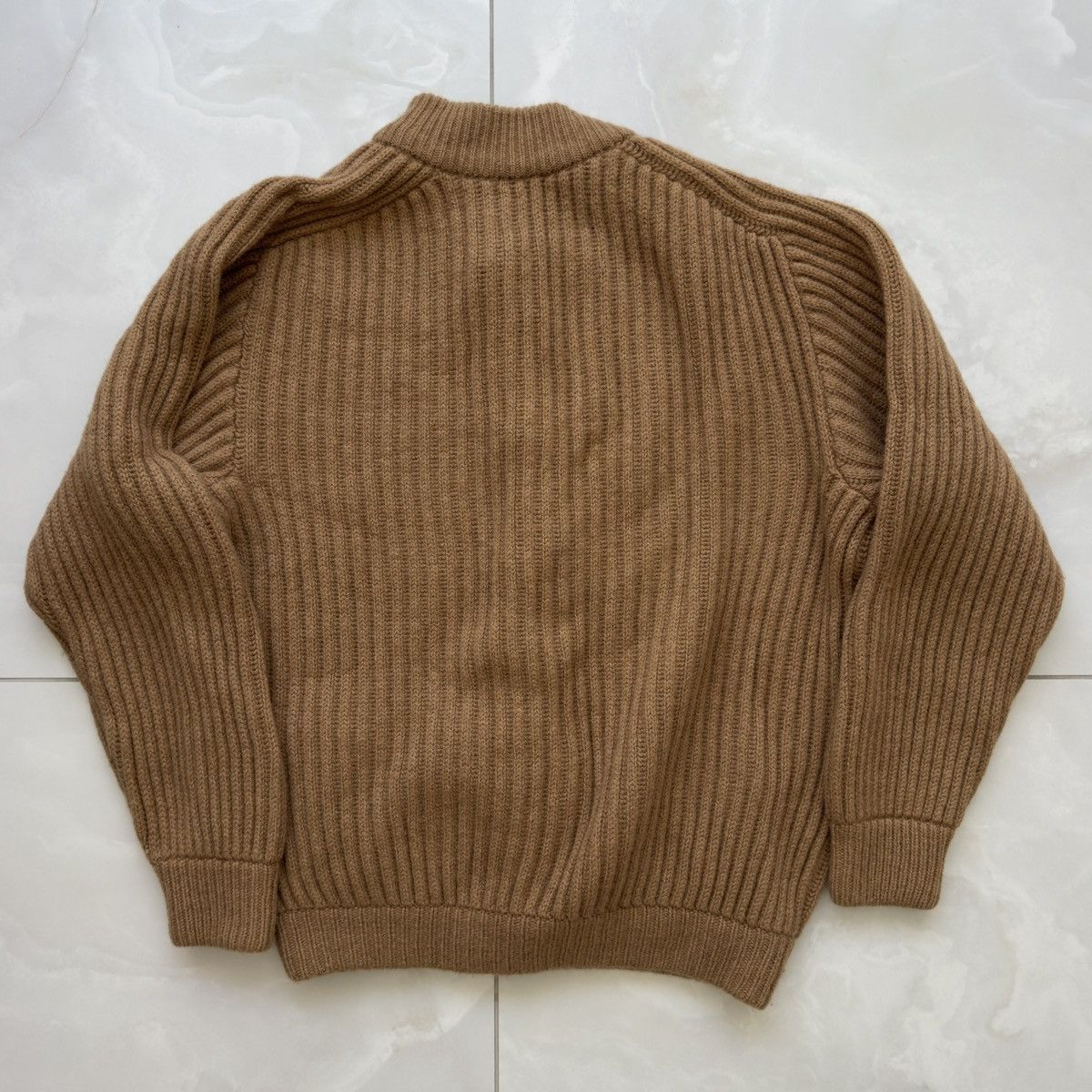 Fedeli Fedeli Camel Hair Cardigan Size US M / EU 48-50 / 2 - 3 Thumbnail