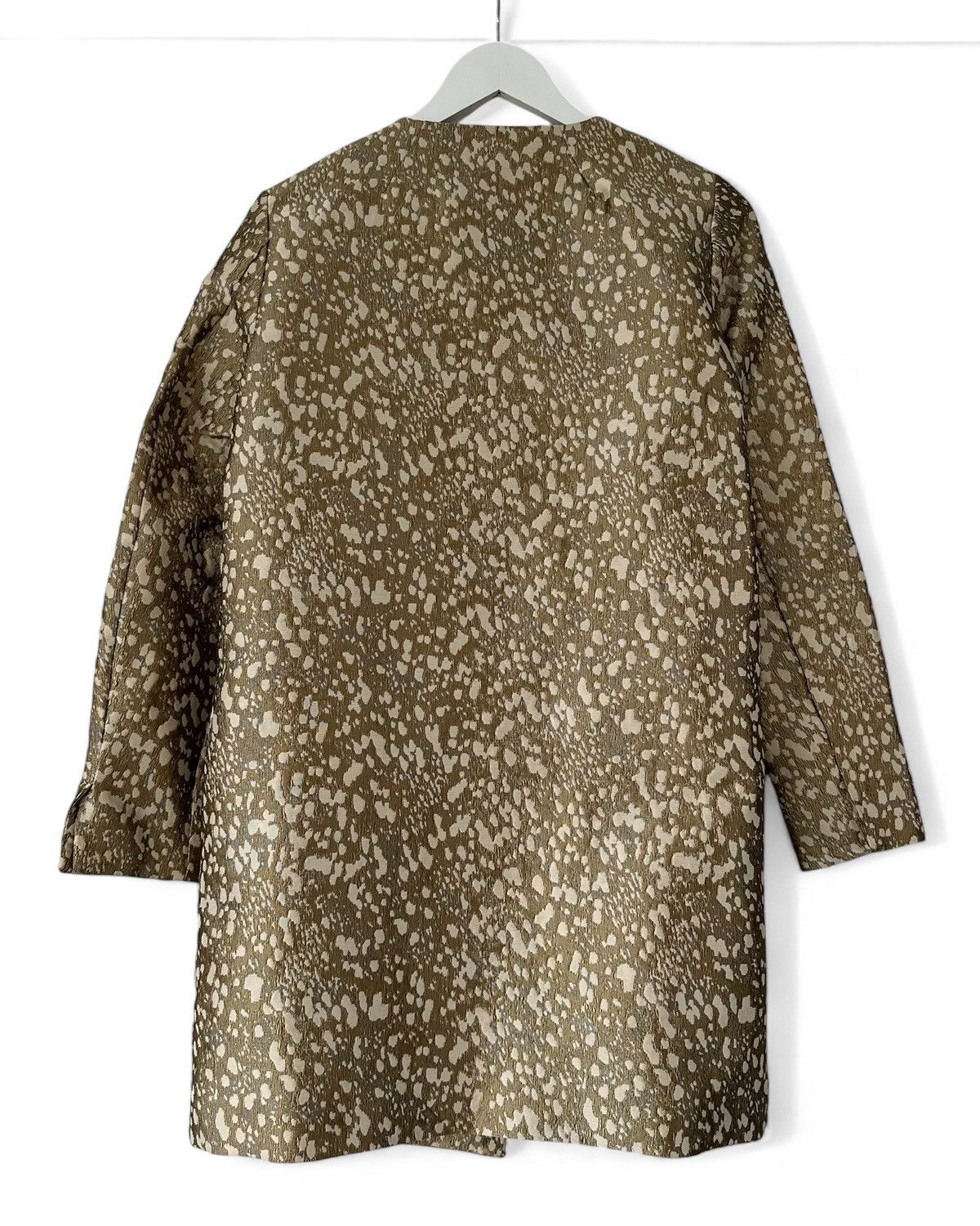 Other Marc Cain Gold Leopard Jacket Blazer Women's Size 2 Size M / US 6-8 / IT 42-44 - 2 Thumbnail