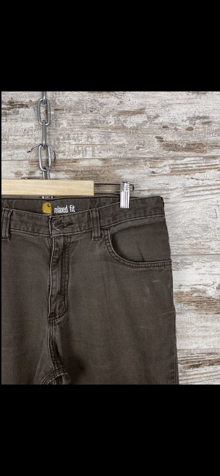 Carhartt Mens Vintage Carhartt Workwear Cargo Jeans Pants Size US 32 / EU 48 - 4 Thumbnail