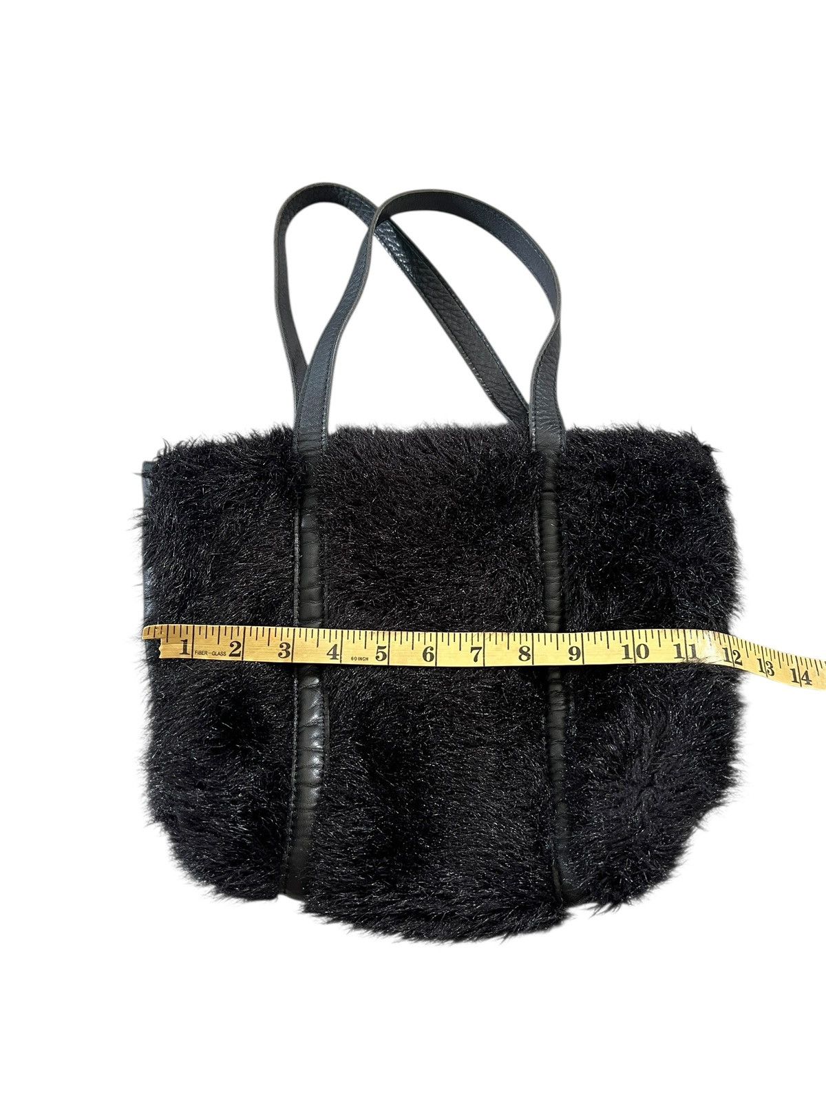 Tsumori Chisato 2000s Tsumori Chisato Leather Fur Shoulder Bag Size ONE SIZE - 13 Thumbnail