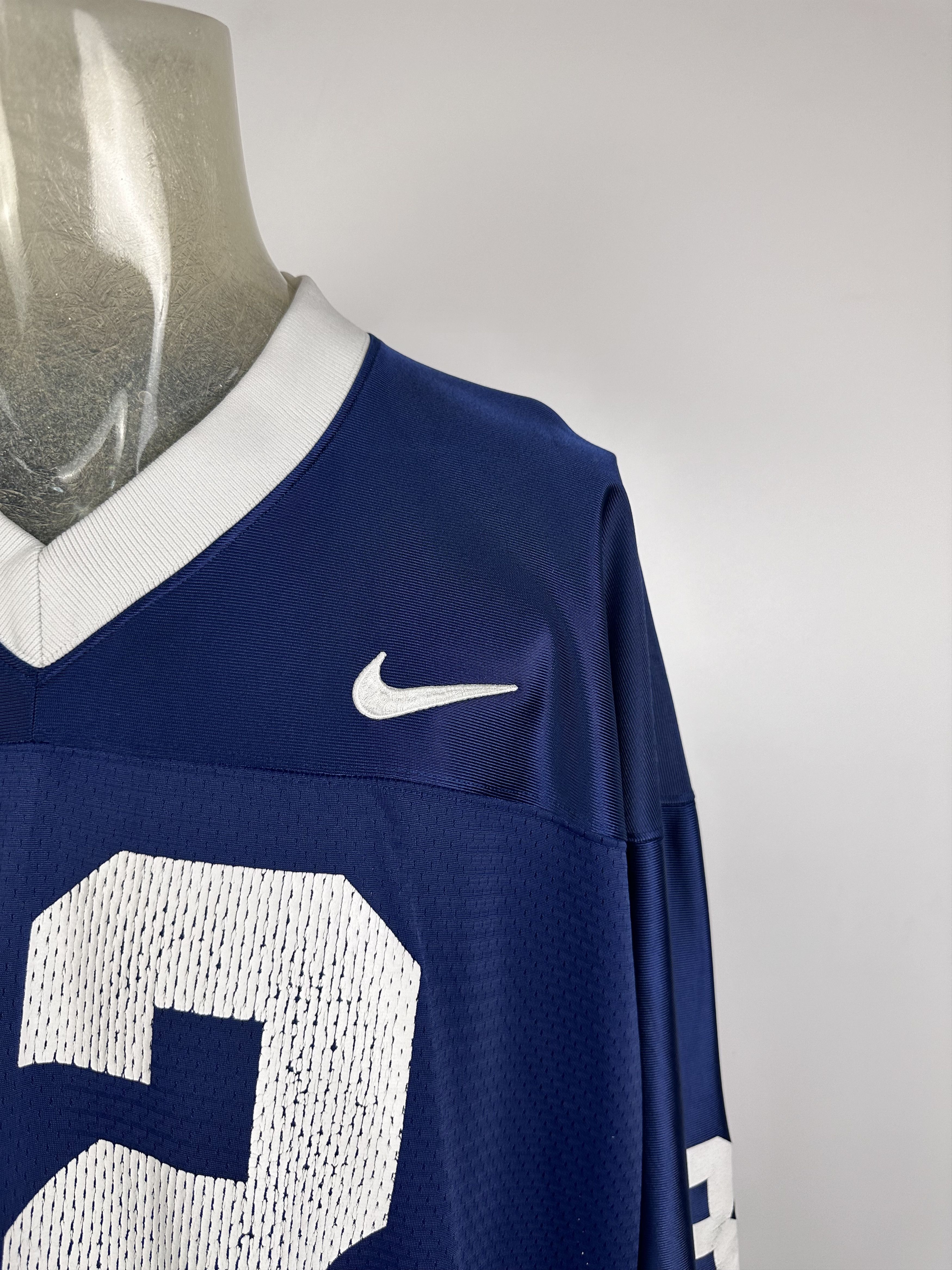 NFL × Nike × Vintage VINTAGE NIKE NFL JERSEY BLUE #32 MADE IN USA MEN SIZE XL Size US XL / EU 56 / 4 - 2 Thumbnail