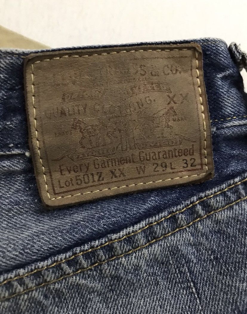 Levi's Vintage Levis 501 Selvedge Jeans Size US 29 - 7 Thumbnail