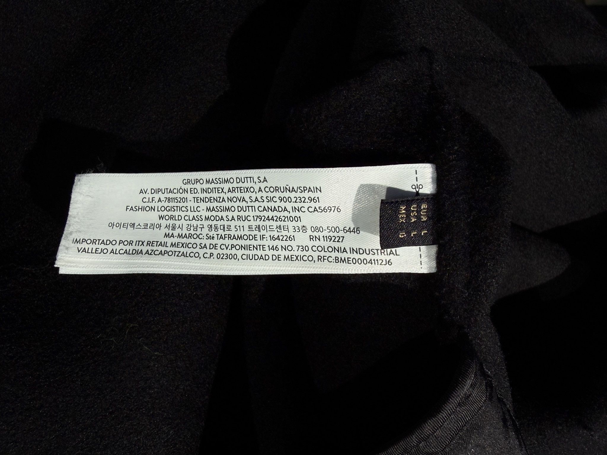 Massimo Dutti Massimo Dutti Wool Blend Double-Breasted Jacket Size L / US 10 / IT 46 - 6 Thumbnail