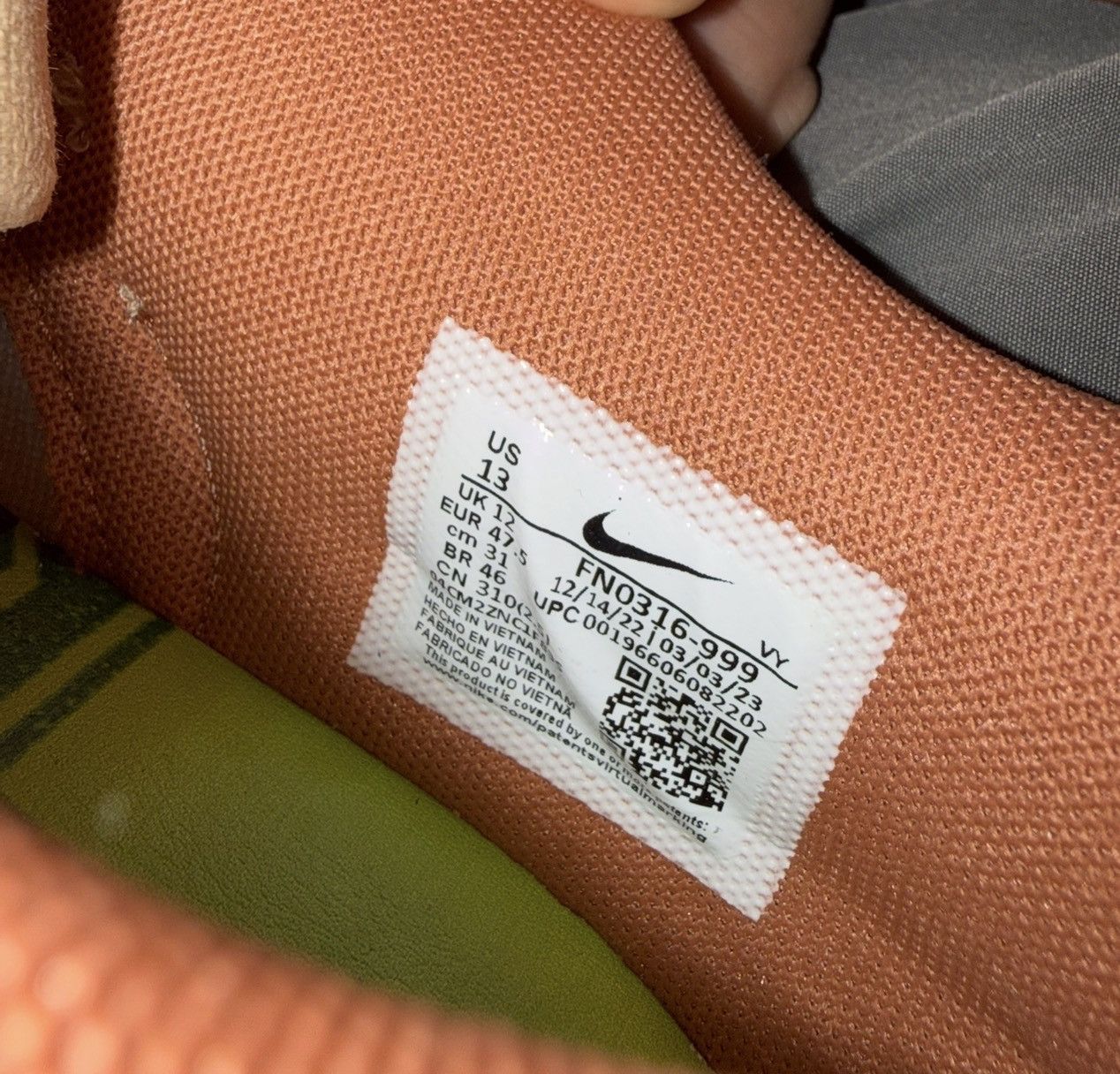 Nike Nike Dunk Low SP “What The Clot” Size US 13 / EU 46 - 6 Thumbnail