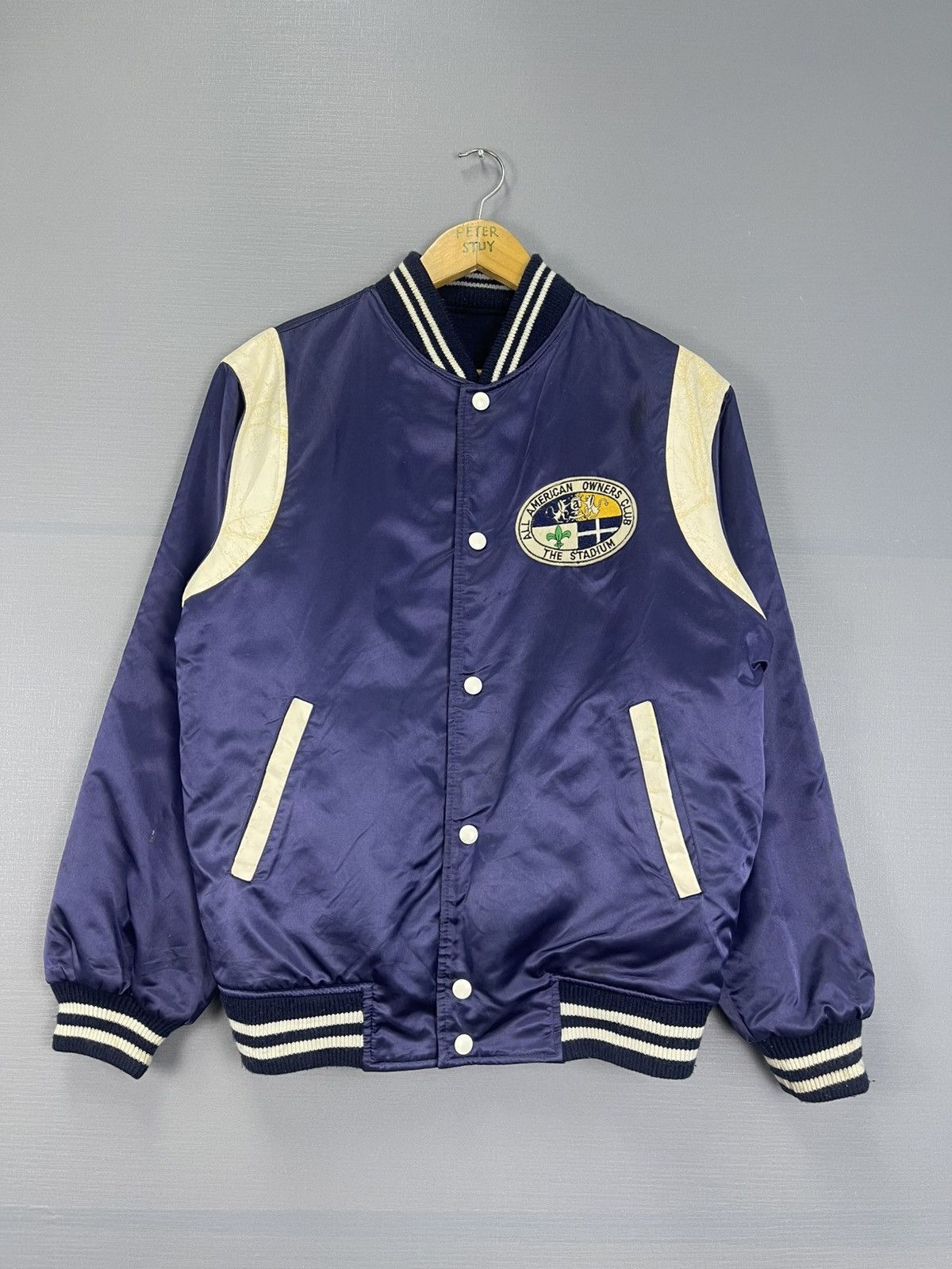 Vintage Vintage All American Owners Club Stadium Jacket Size US L / EU 52-54 / 3 - 1 Thumbnail