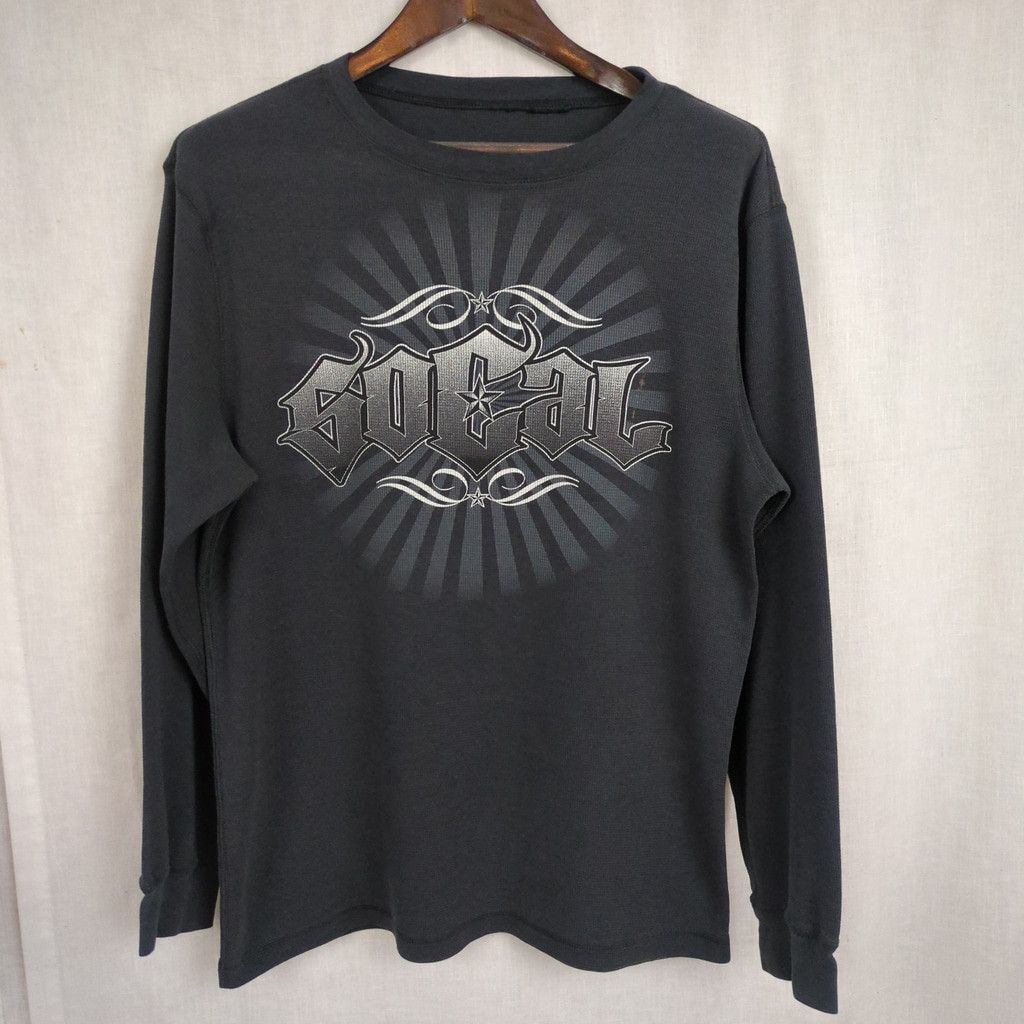 Vintage Vintage "SoCal" Graphic long sleeve Thermal T Shirt Size US L / EU 52-54 / 3 - 1 Thumbnail