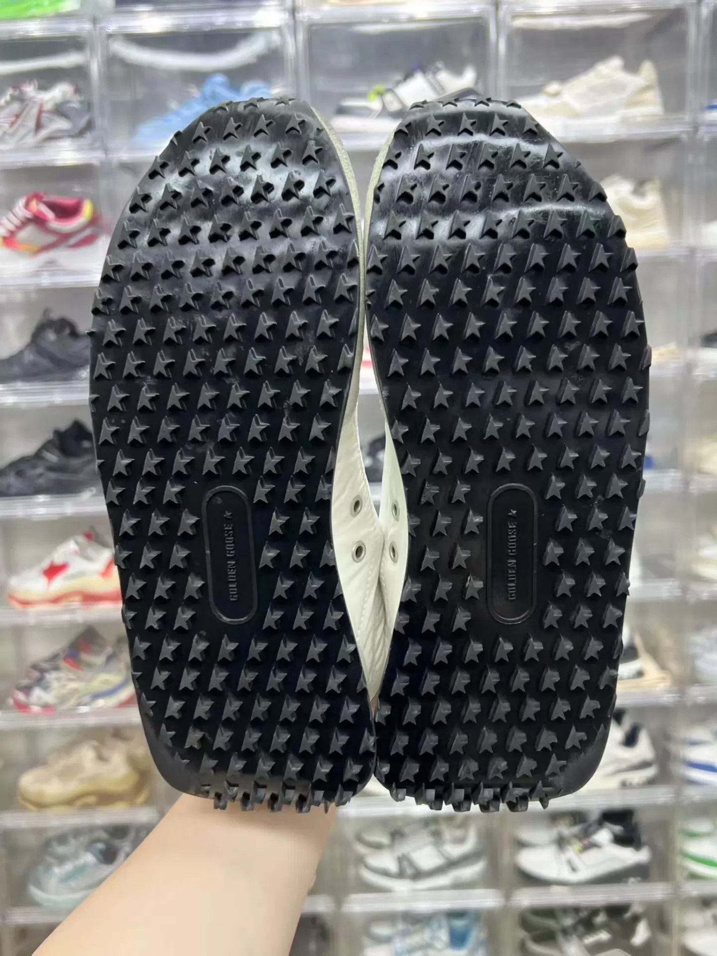 Golden Goose Golden Goose GGDB Marathon Distressed White Size 43 Size US 10 / EU 43 - 8 Thumbnail