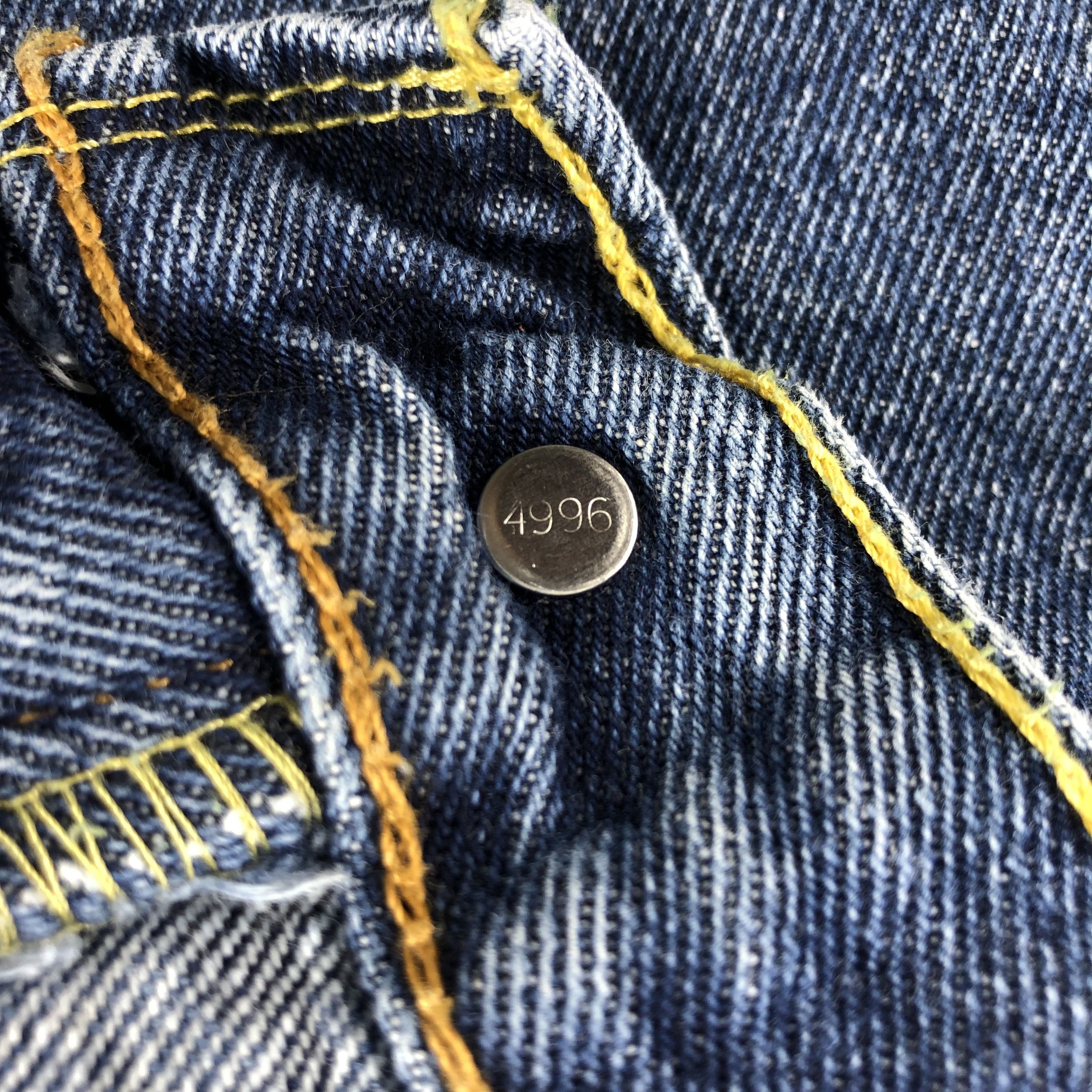Levi's Vintage Blue Wash Levis 505 Jeans-J2147 Size US 36 / EU 52 - 9 Thumbnail
