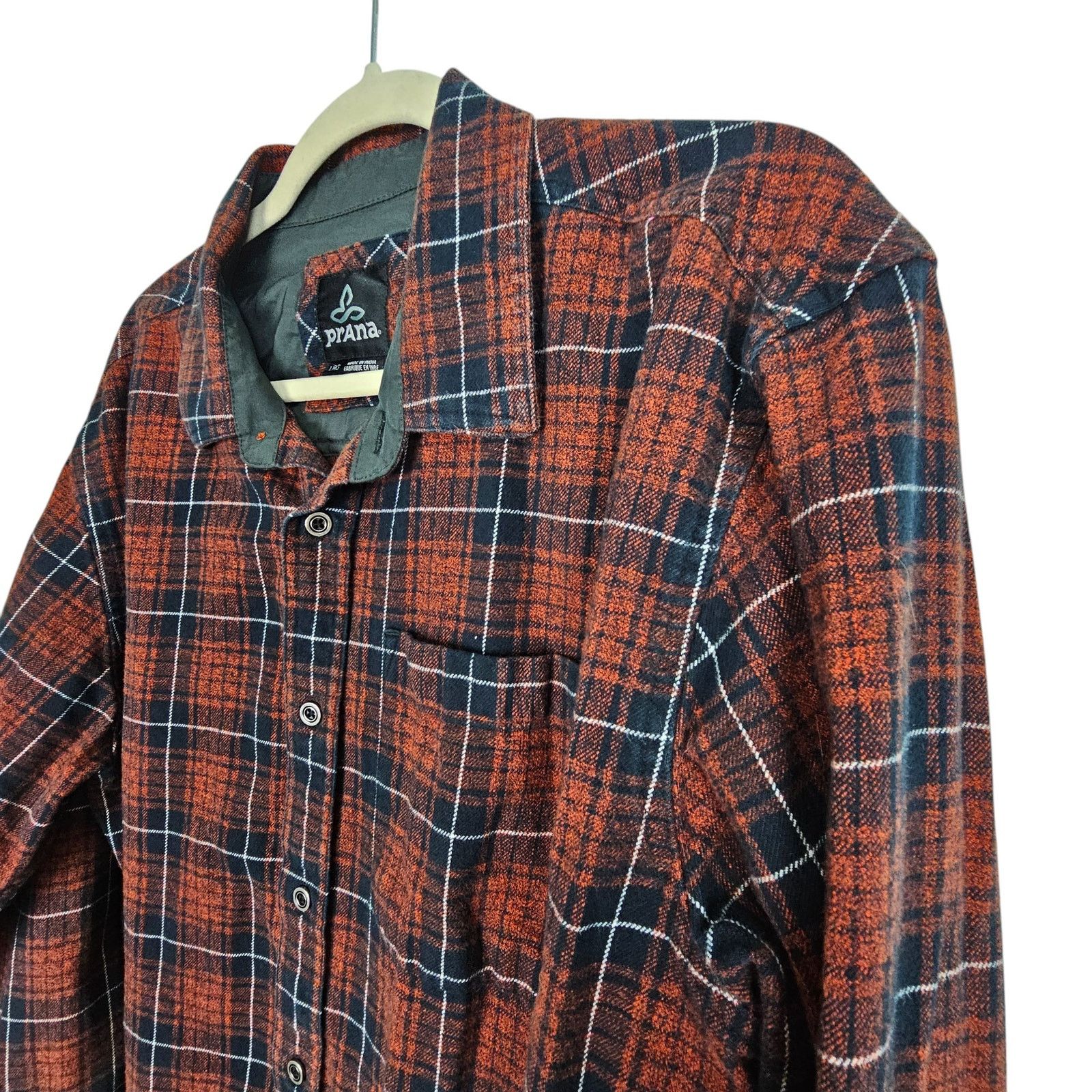Prana Prana Mens Plaid Flannel Shirt Size L Gorpcore Grunge Trail Size US L / EU 52-54 / 3 - 5 Thumbnail